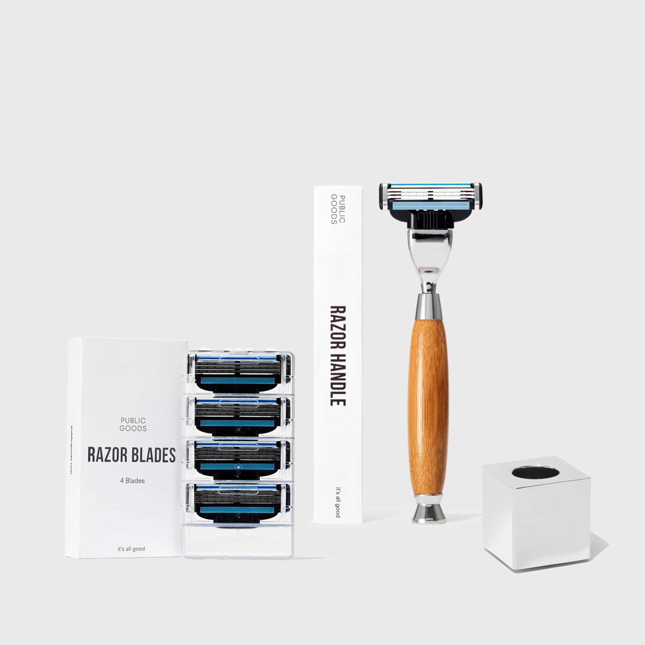 Razor w/ Stand and Blades Bundle - DestGlow