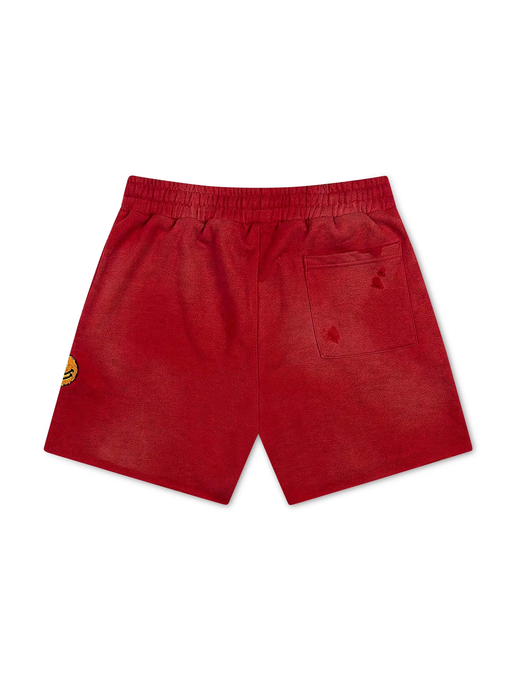 All Human H.O.M.E Shorts - Red Wash by Denim Exchange