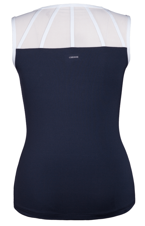 Ciara V-Neck Tank - Slate DestGlow