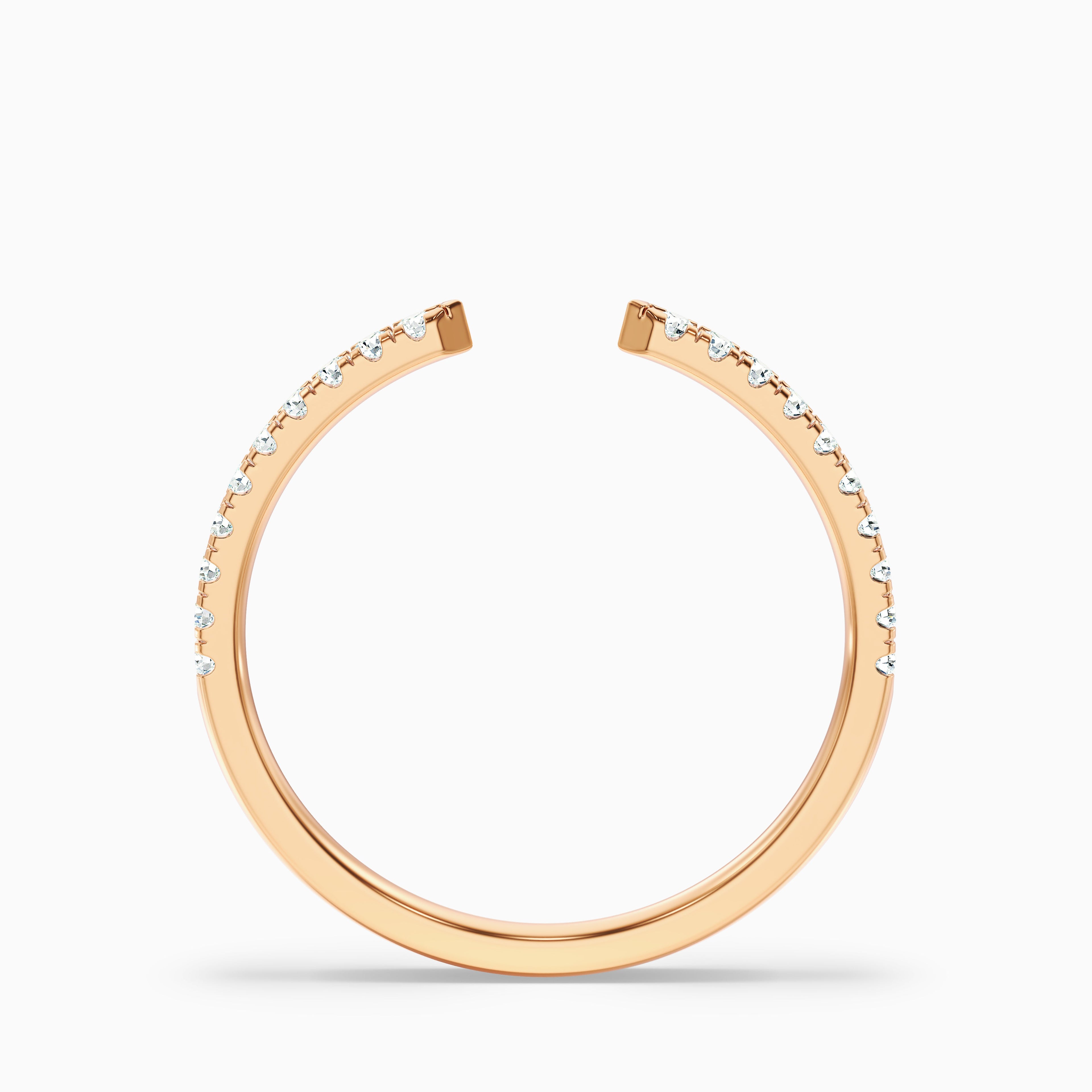 Selina Half Eternity Lab Grown Diamond Wedding Band