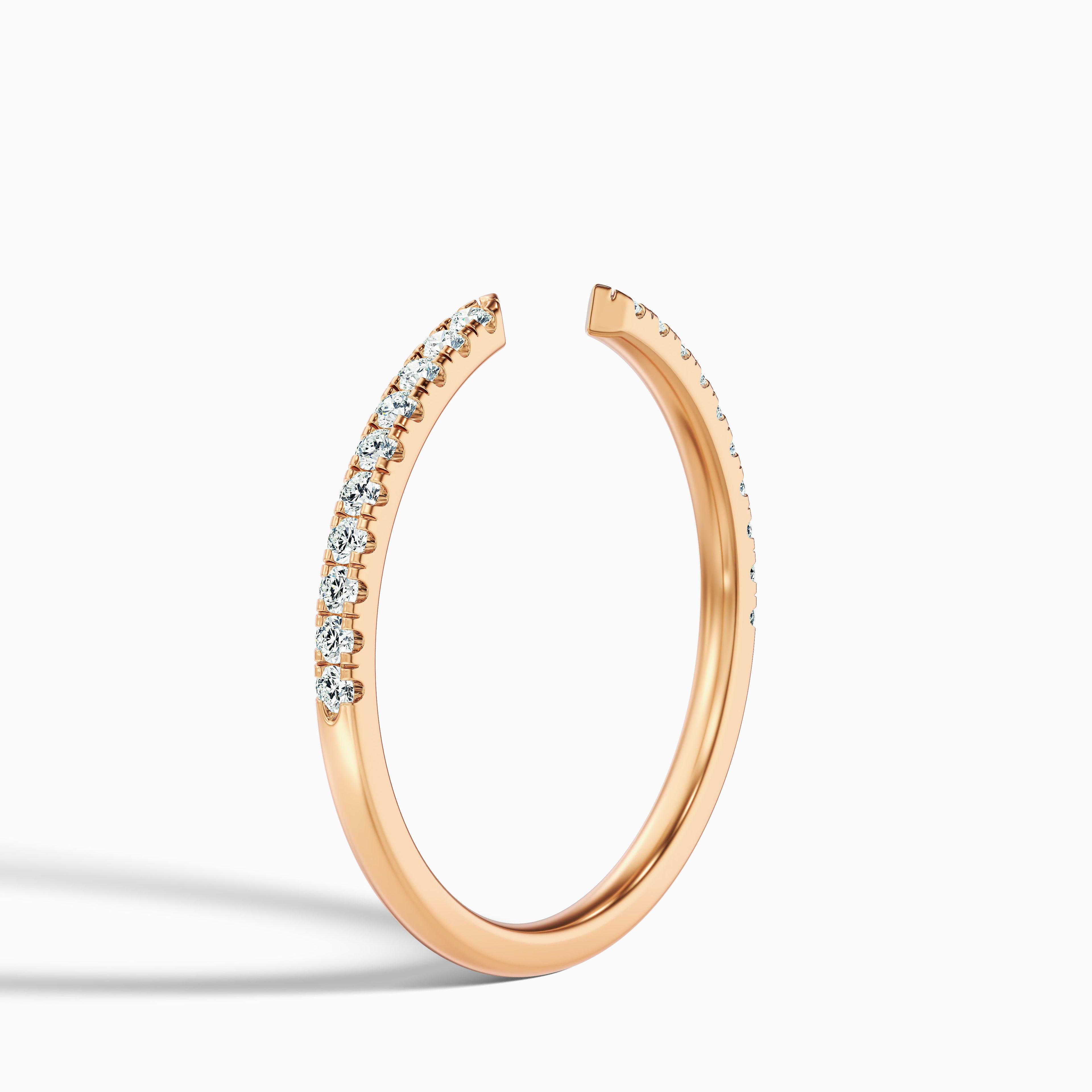 Selina Half Eternity Lab Grown Diamond Wedding Band