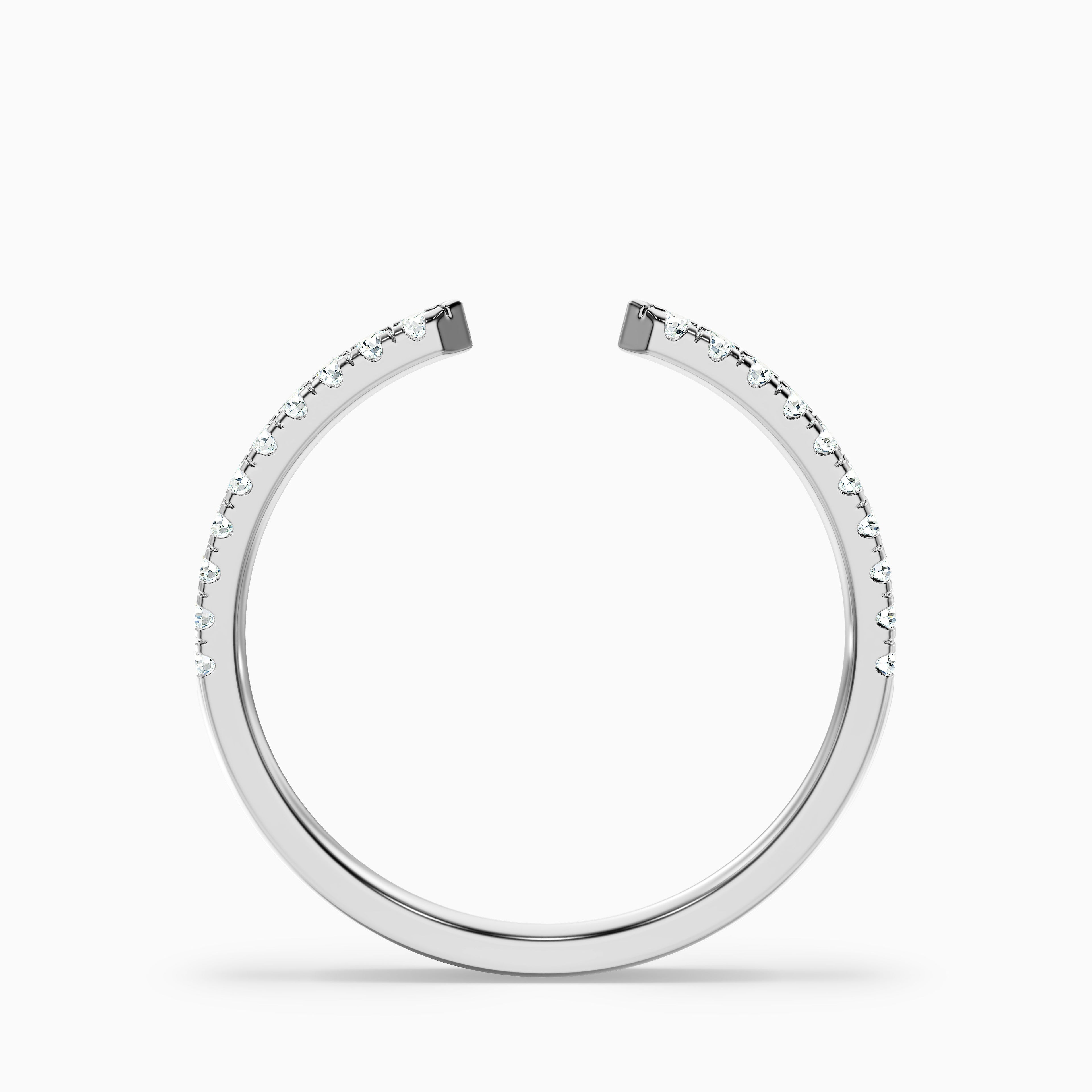 Selina Half Eternity Lab Grown Diamond Wedding Band