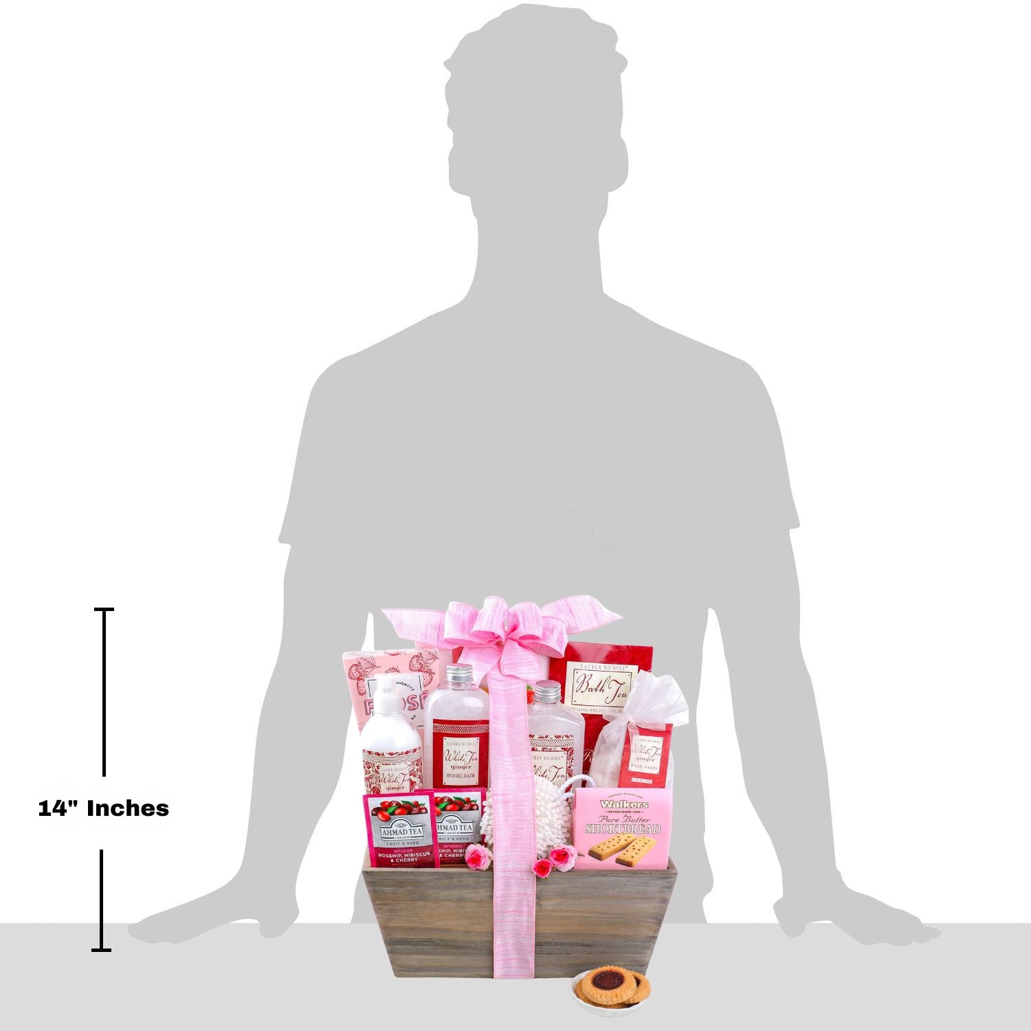 Tea & Tranquility Spa Gift Basket DestGlow