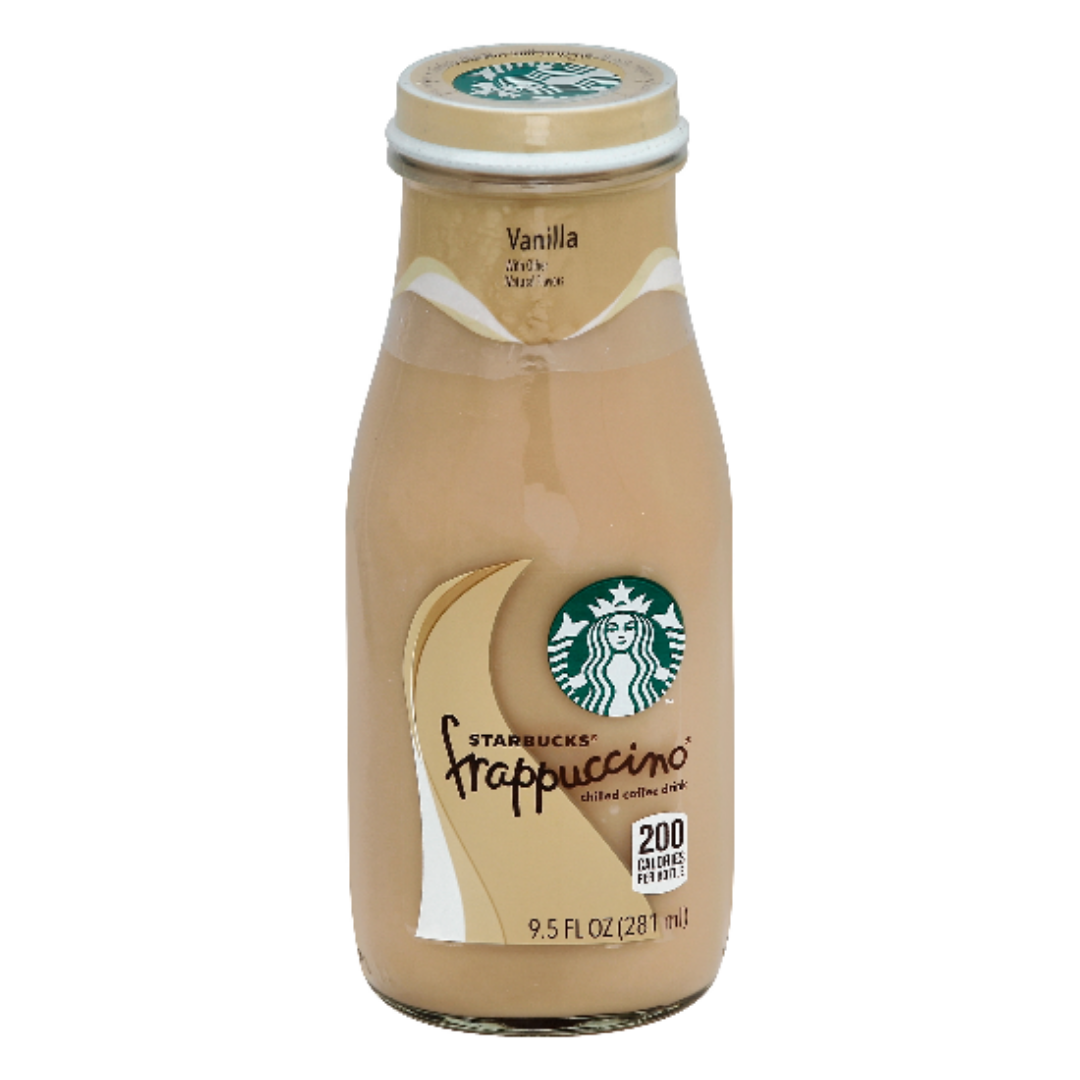 Starbucks Frappuccino Vanilla Coffee Drink (9.5oz) DestGlow
