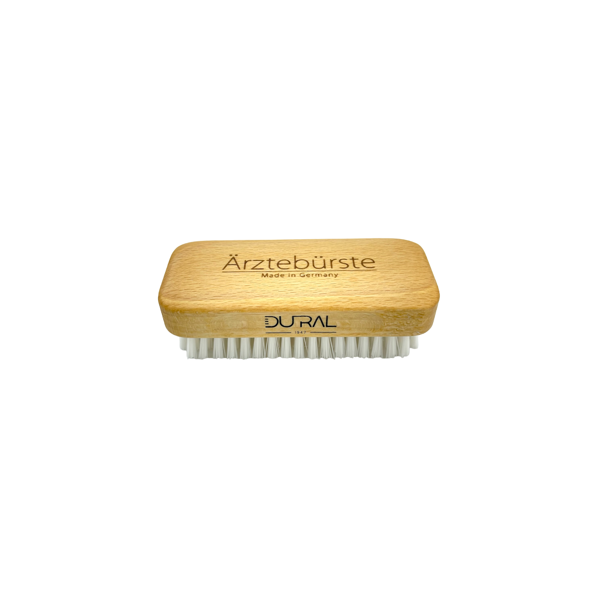 Dural Beech Wood Hand & Nail Brush With Nylon Bristles - 7 Rows by Pasteur Pharmacy