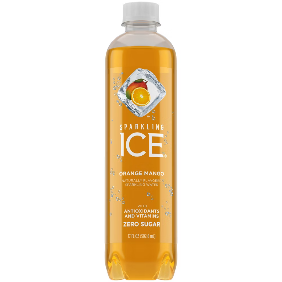 Sparkling Ice Orange Mango Flavored Sparkling Water (17oz) by Farmacias Savia