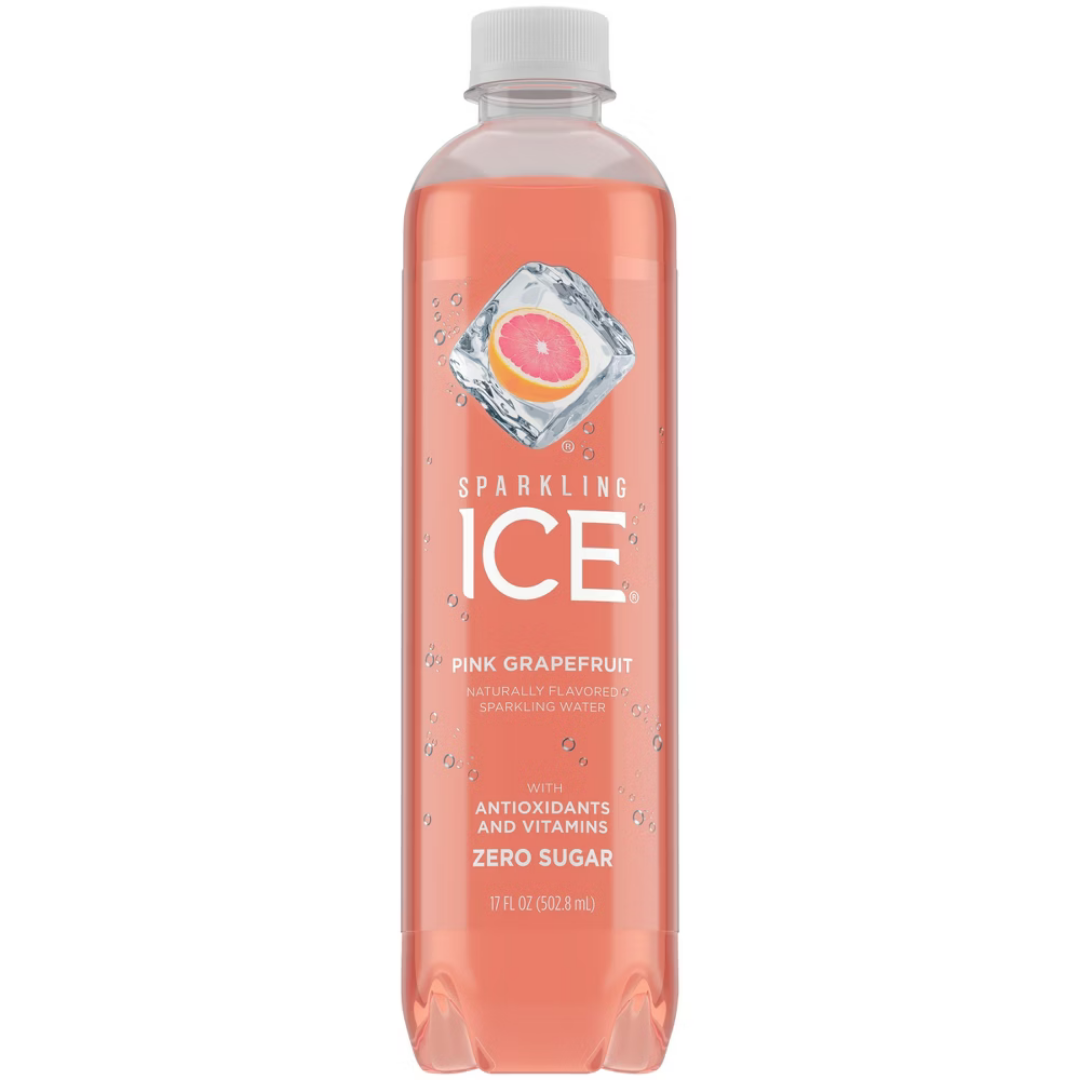 Sparkling Ice Pink Grapefruit Flavored Sparkling Water (17oz) DestGlow