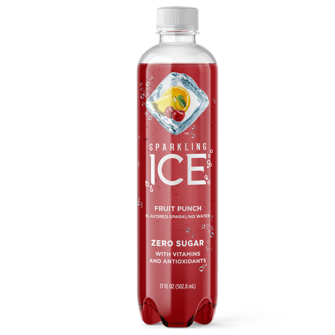 Sparkling Ice Fruit Punch Flavored Sparkling Water (17oz) DestGlow