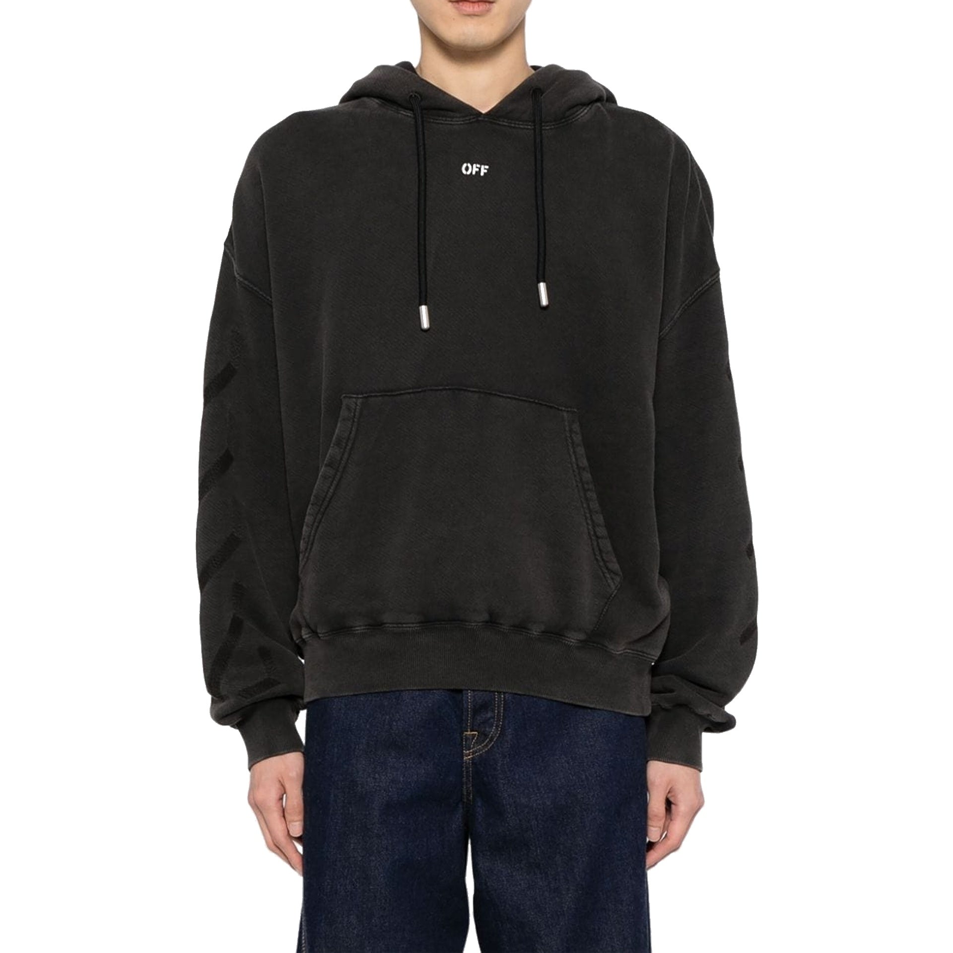 Off-White St. Matthew Over Cotton Hoodie Sweatshirt Men by Luosophy