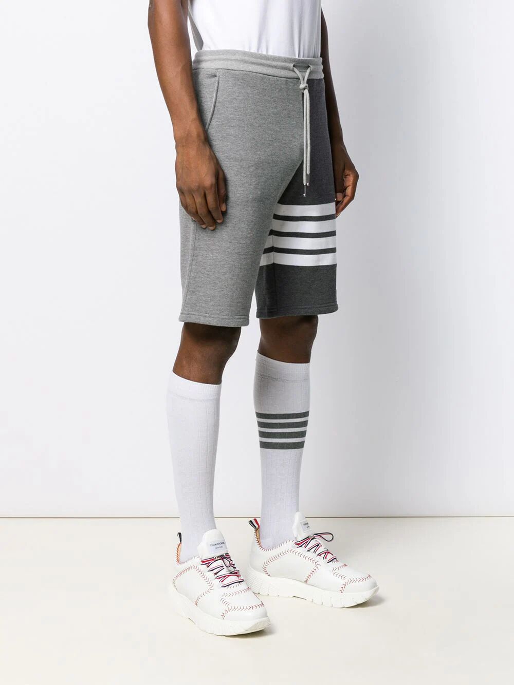 Thom Browne Men Pantaloncini Sportivi 4-Bar