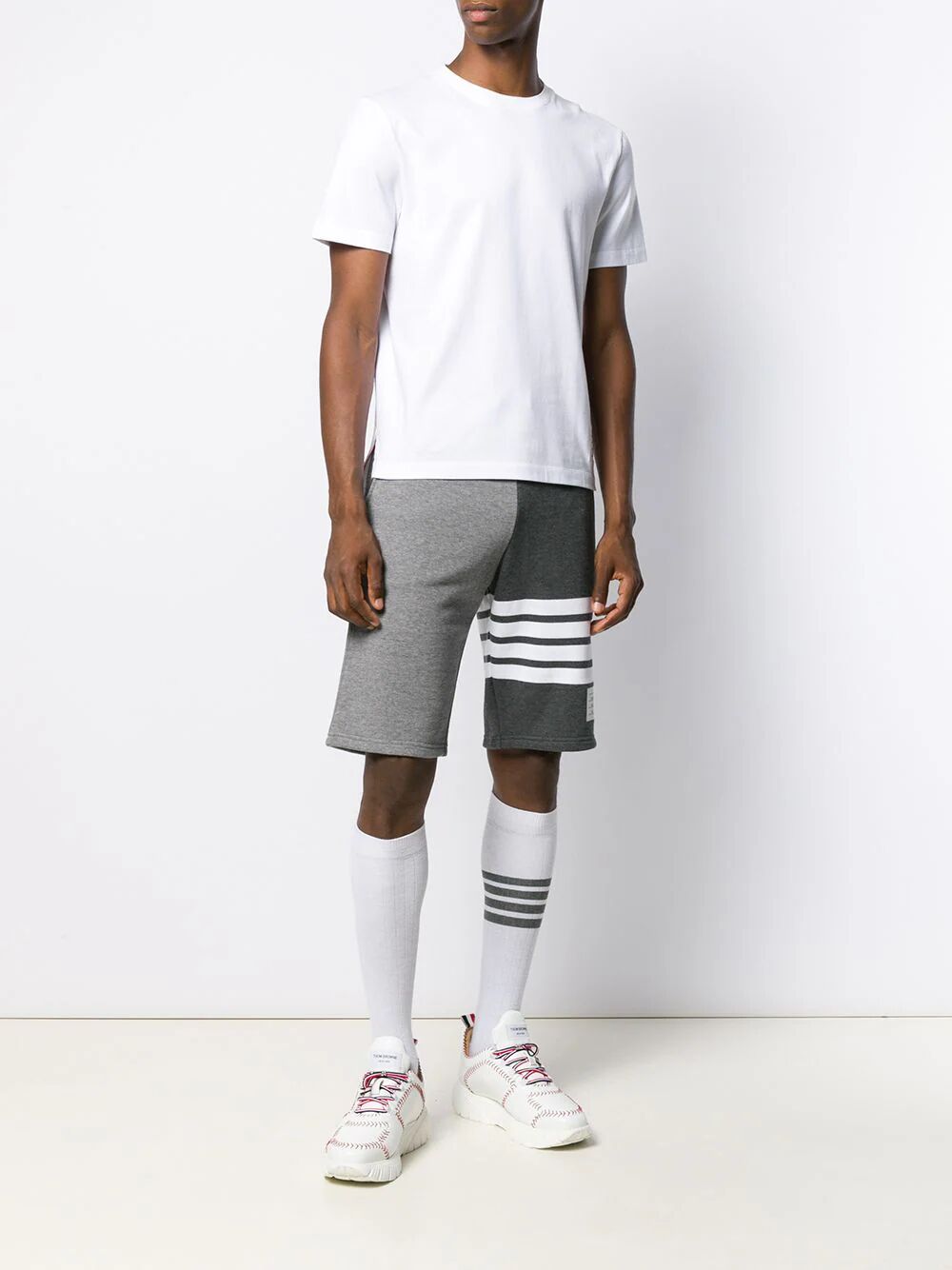Thom Browne Men Pantaloncini Sportivi 4-Bar