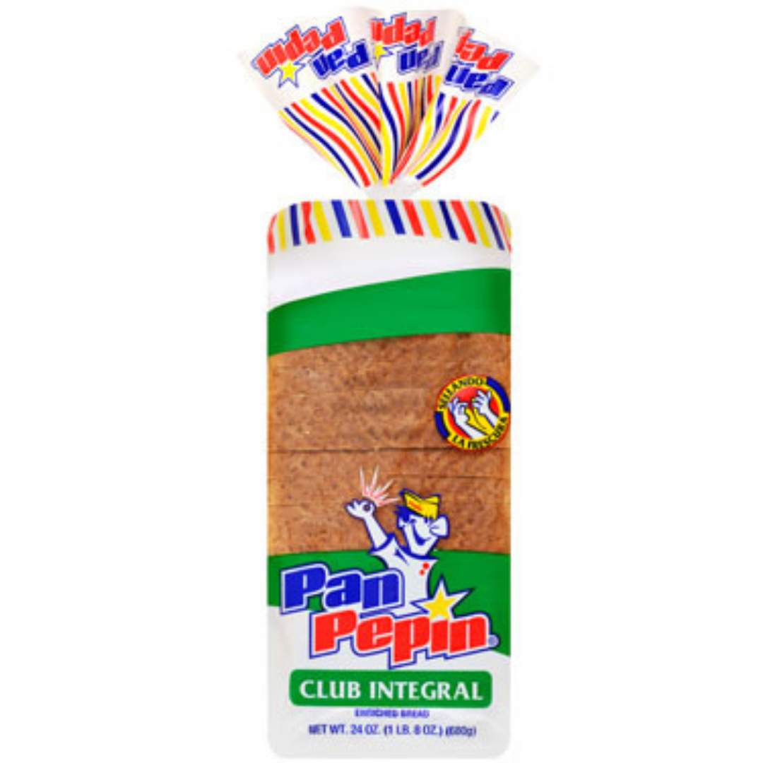 Pan Pepín integral Whole Wheat Bread (24oz) DestGlow
