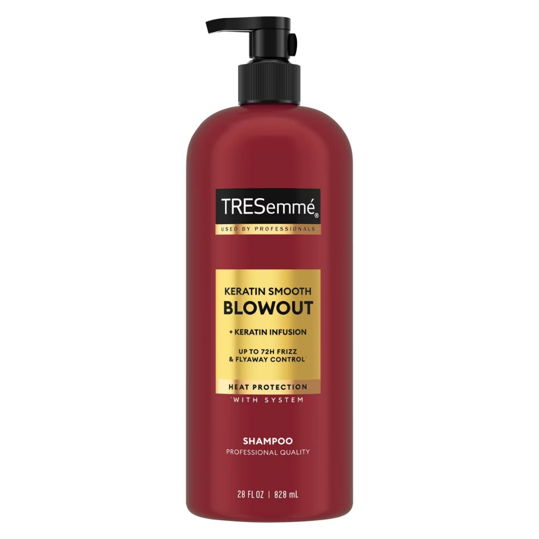 TRESemmé Keratin Smooth Blowout Shampoo Heat Protection (28oz) DestGlow