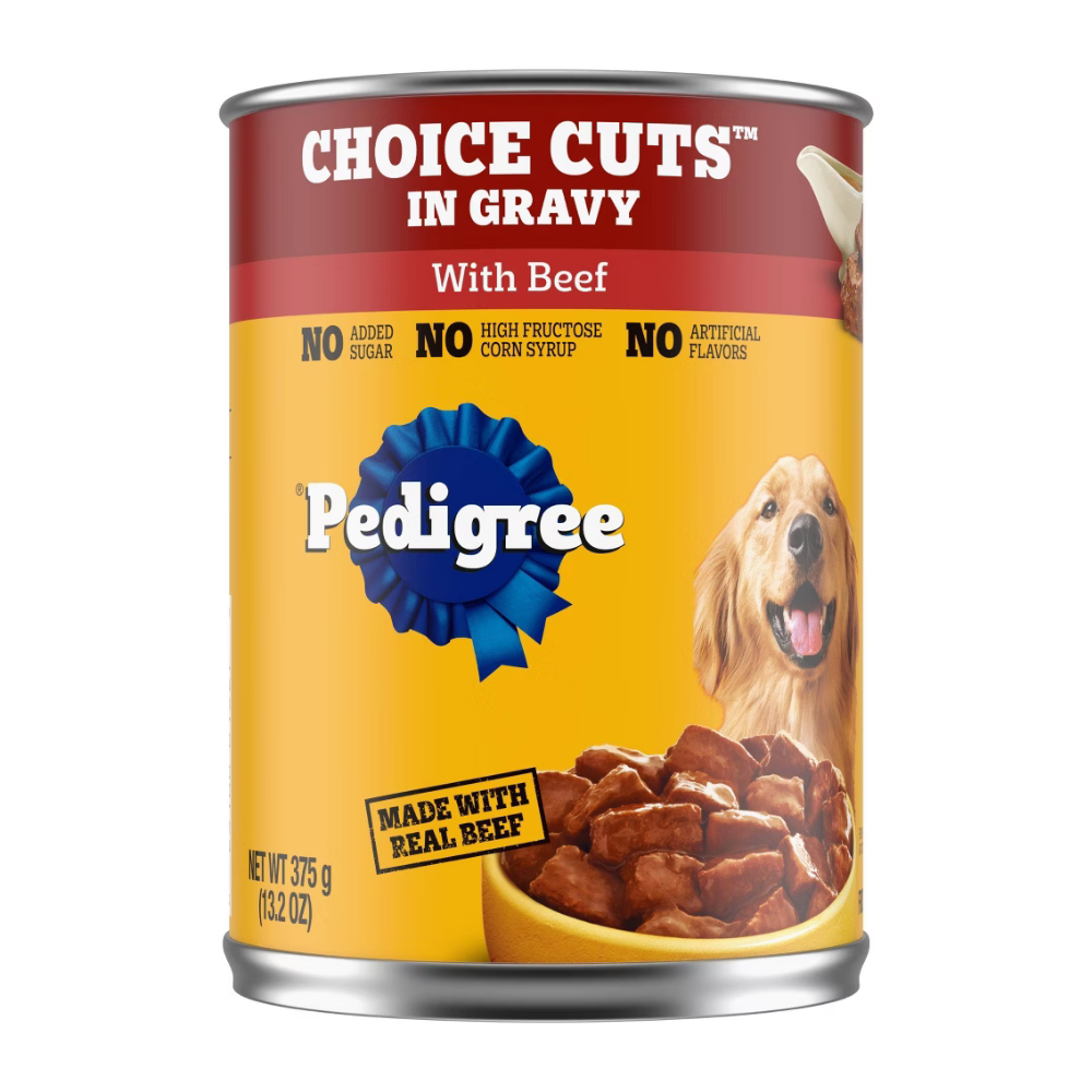 Pedigree Choice Cuts in Gravy with Beef Wet Dog Food (13.2 oz) DestGlow