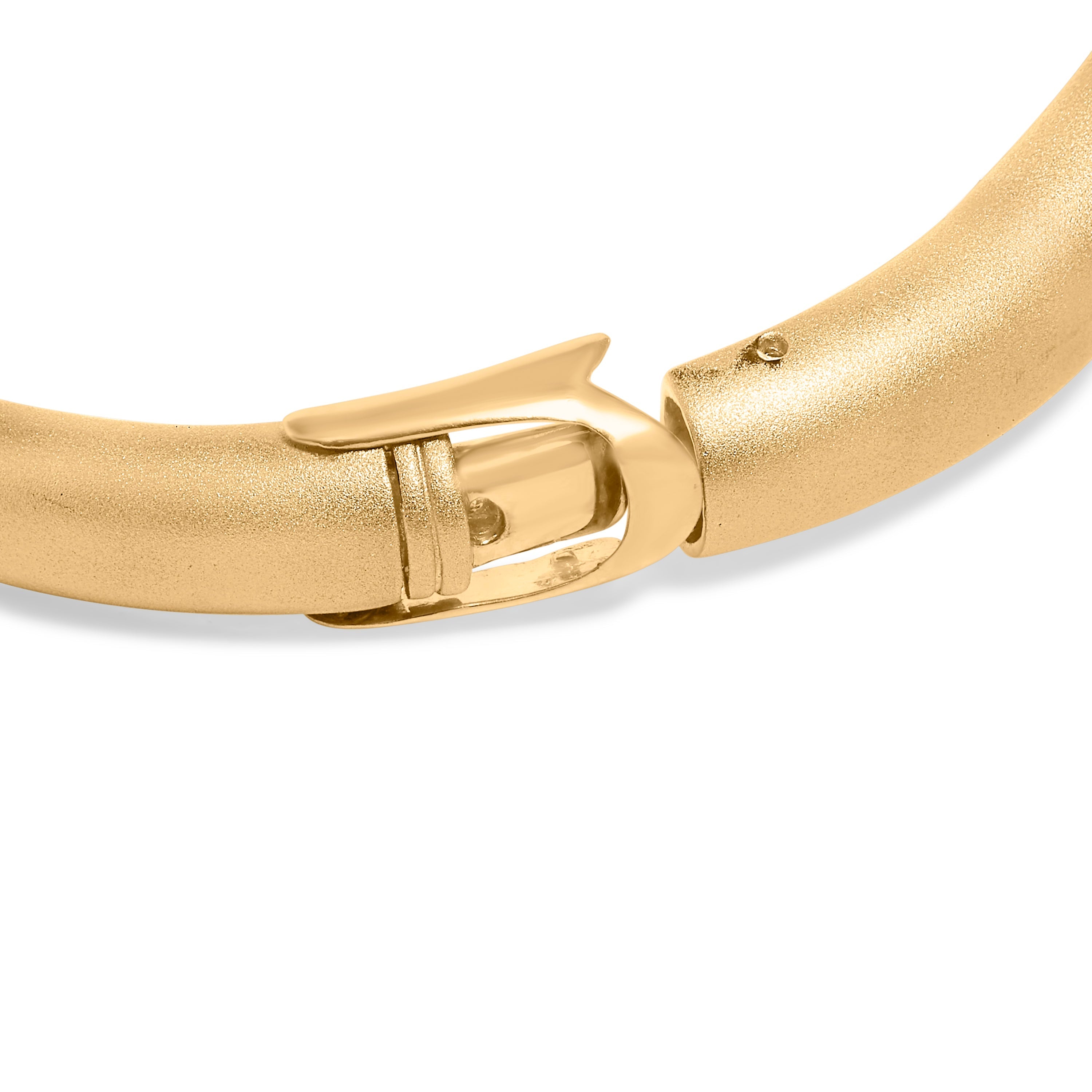 18K Gold 6.00 Cttw Diamond Graduating Dome Bangle Bracelet (G-H Color, VS2-SI1 Clarity) DestGlow
