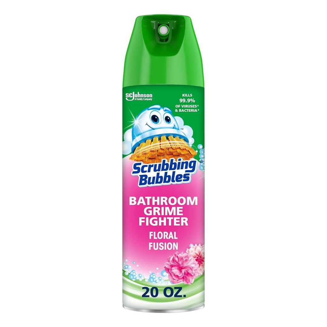 Scrubbing Bubbles Bathroom Grime Fighter Floral Fusion (20oz) DestGlow