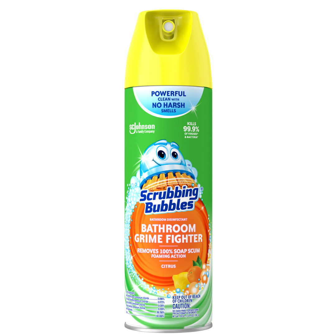 Scrubbing Bubbles Bathroom Grime Fighter Citrus (20oz) DestGlow