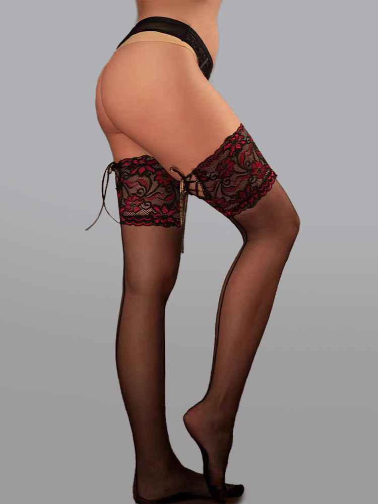 Sexy Lace Binding Stockings