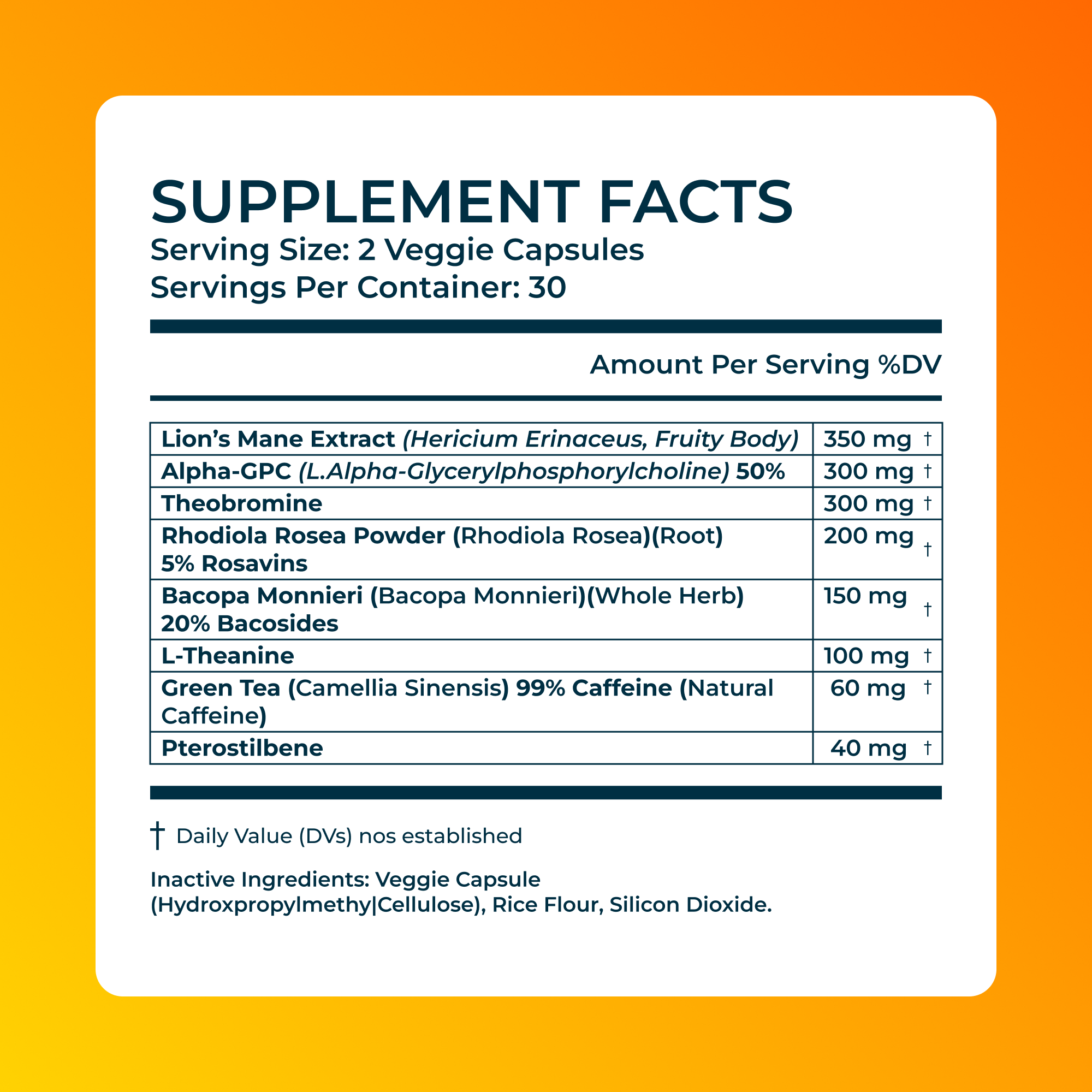 Focus Supplement for Mental Clarity and Concentration by SensIQ
