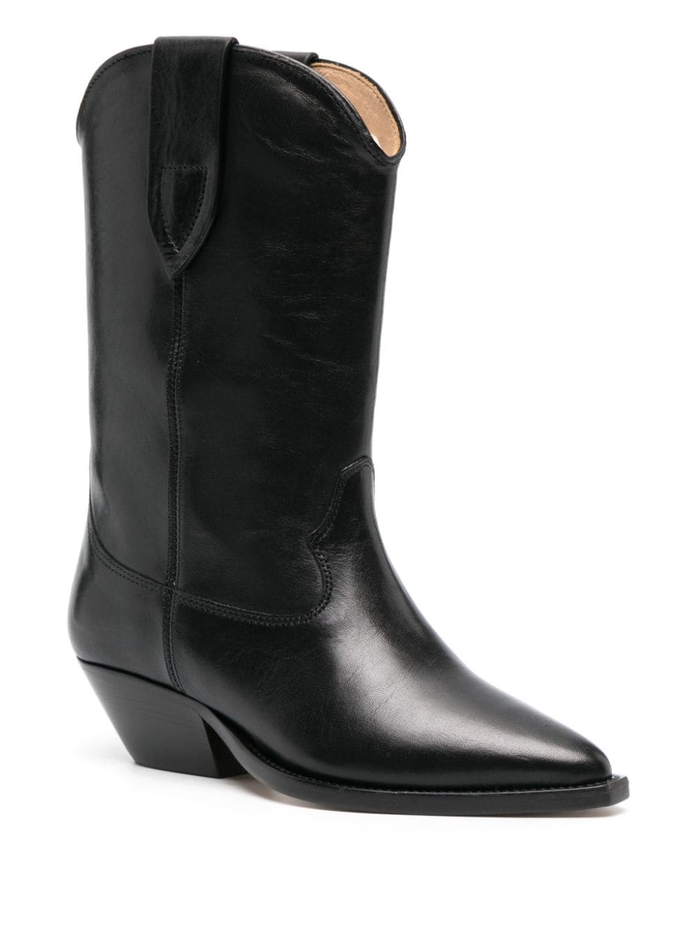 Isabel Marant Women Duerto Leather Cowboy Boots DestGlow