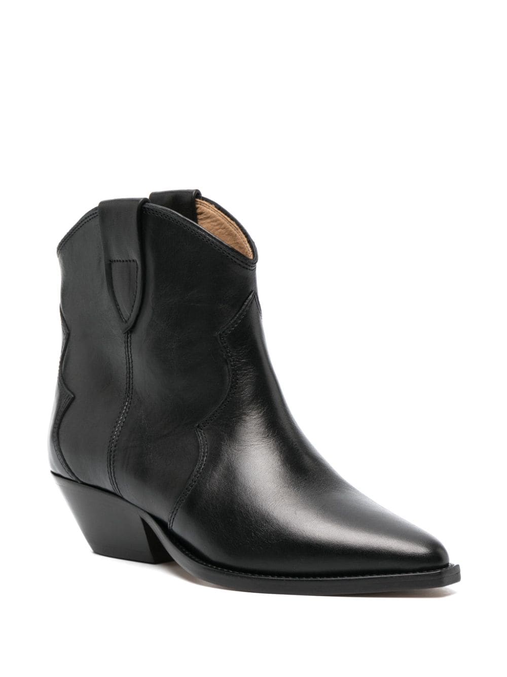 Isabel Marant Women Dewina Leather Cowboy Boots