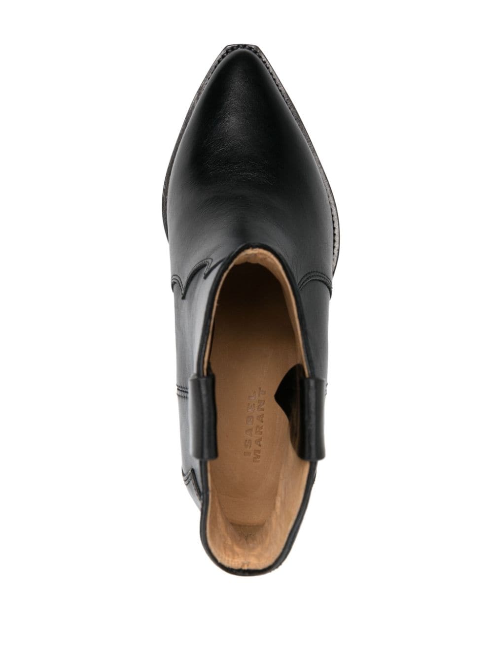 Isabel Marant Women Dewina Leather Cowboy Boots