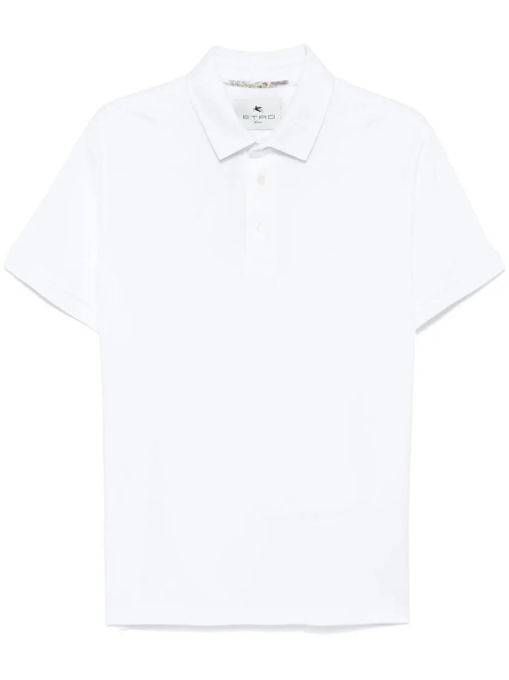 Etro Men Pegaso-Embroidered Polo Shirt