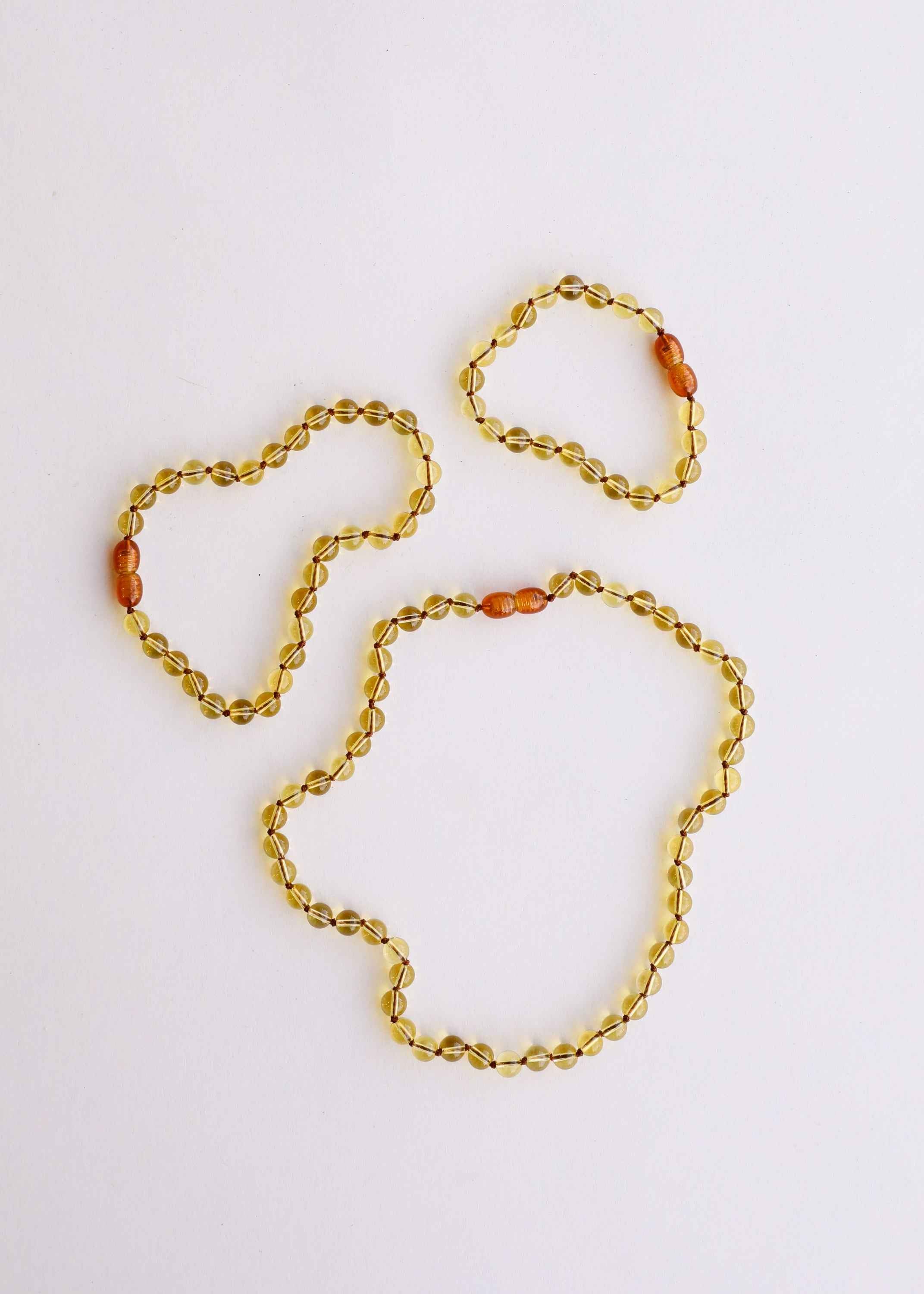 Pure Gemstone + Citrine || Anklet or Bracelet