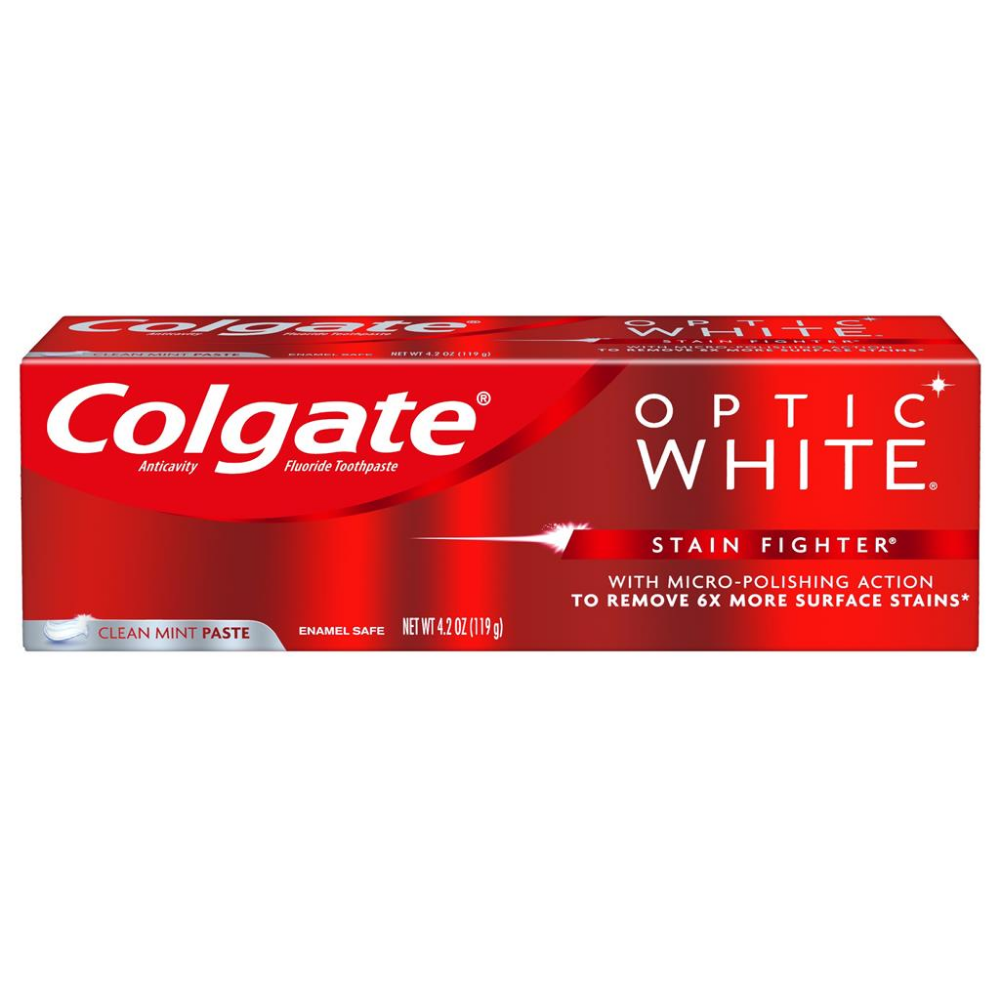 Colgate Optic White Stain Fighter Toothpaste (4.2oz) DestGlow