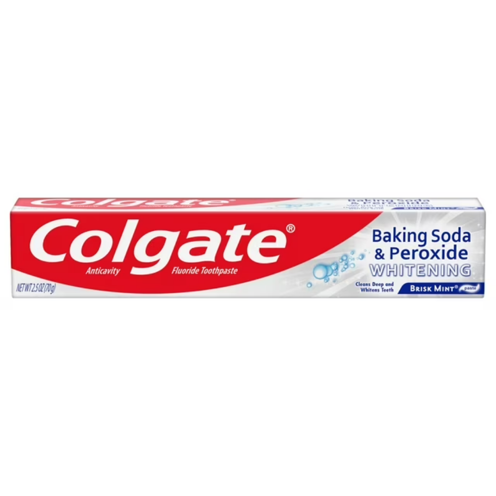 Colgate Baking Soda and Peroxide Whitening Toothpaste (2.5oz) DestGlow