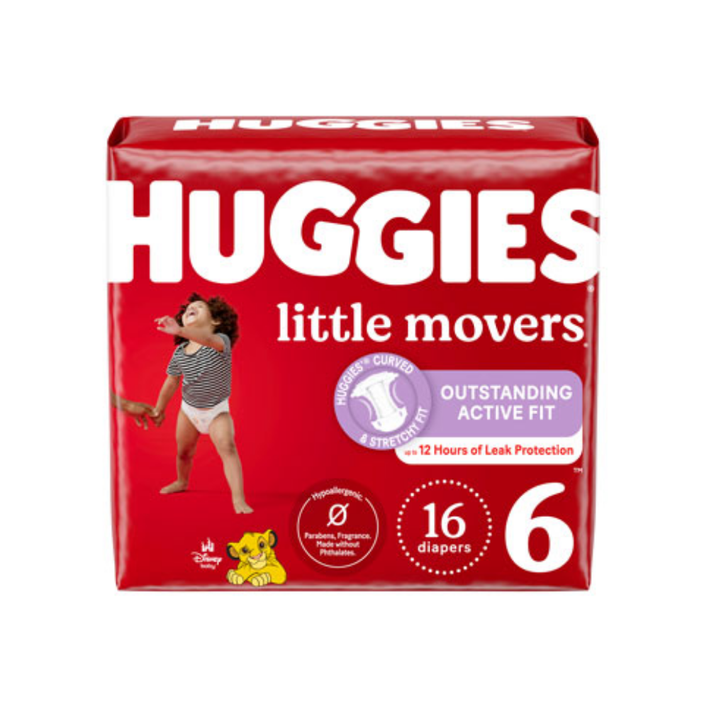Huggies Little Movers 6 (16 pcs) DestGlow
