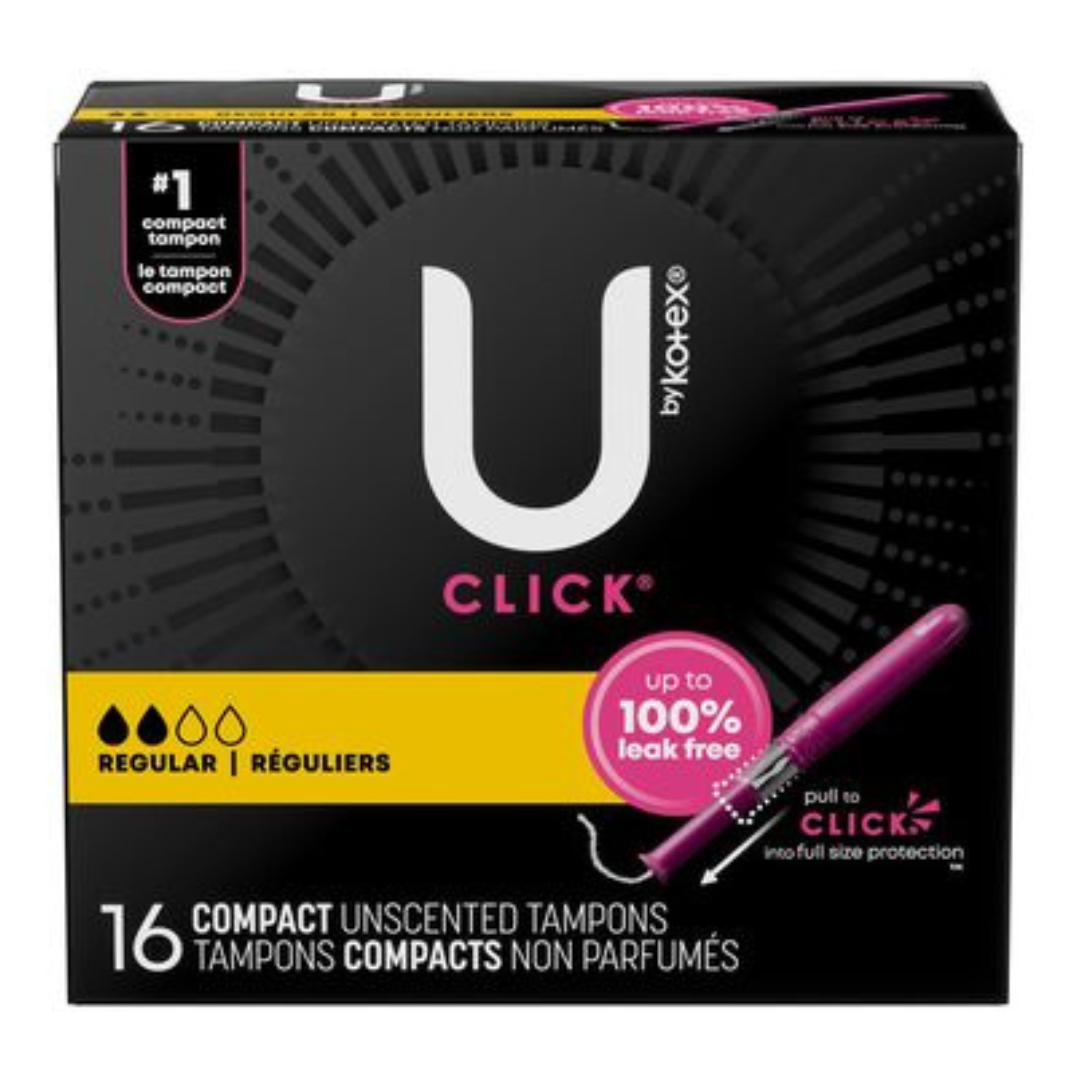 KOTEX Click Tampons Regular 16 ct DestGlow