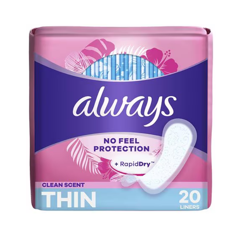 Always Thin Active Dailies Fresh Scented Wrapped Liners (20.00 ct) by Farmacias Savia