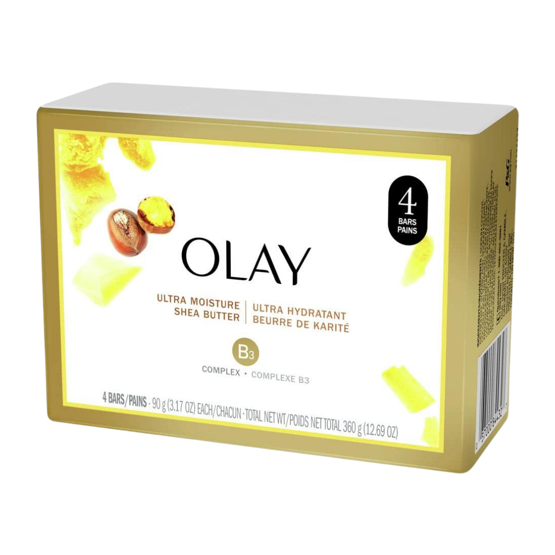 Olay Beauty Bars Shea Butter & Niacinamide (4 Bars) by Farmacias Savia