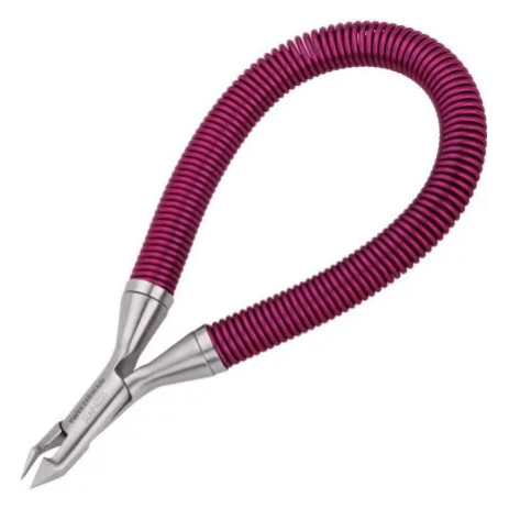 Tweezerman Grip And Snip Spiral Spring Cuticle Nipper Purple by Pasteur Pharmacy