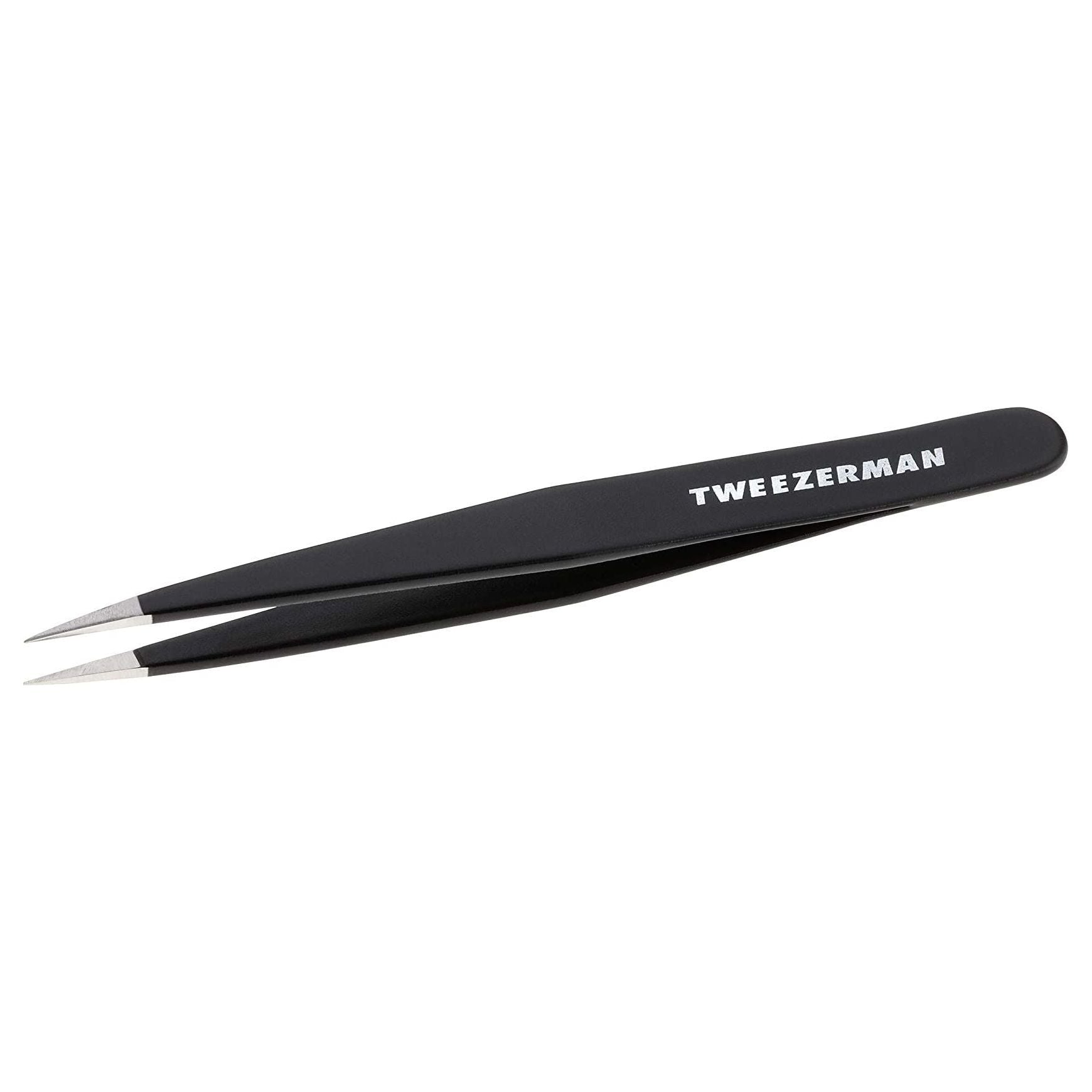 Tweezerman Point Stainless Tweezer In Colors Black