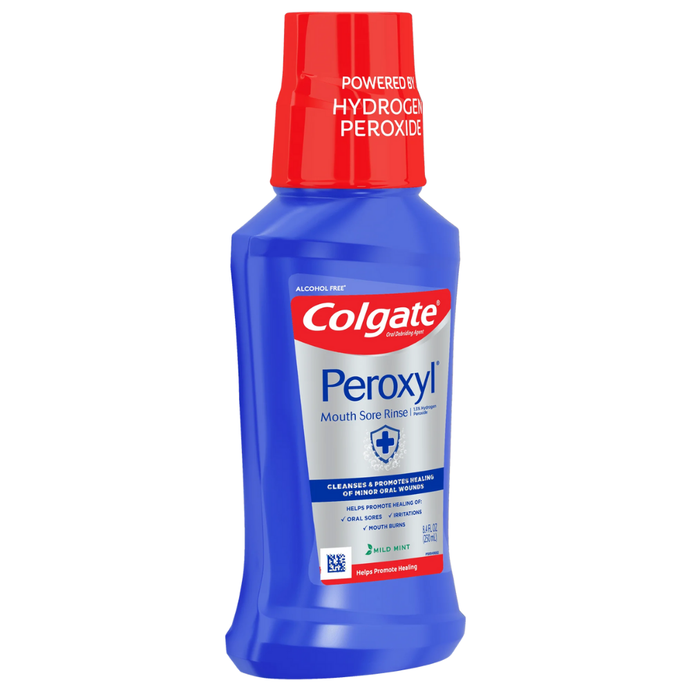 Colgate Peroxyl Mouth Sore Rinse Wash (8.45 fl oz) DestGlow