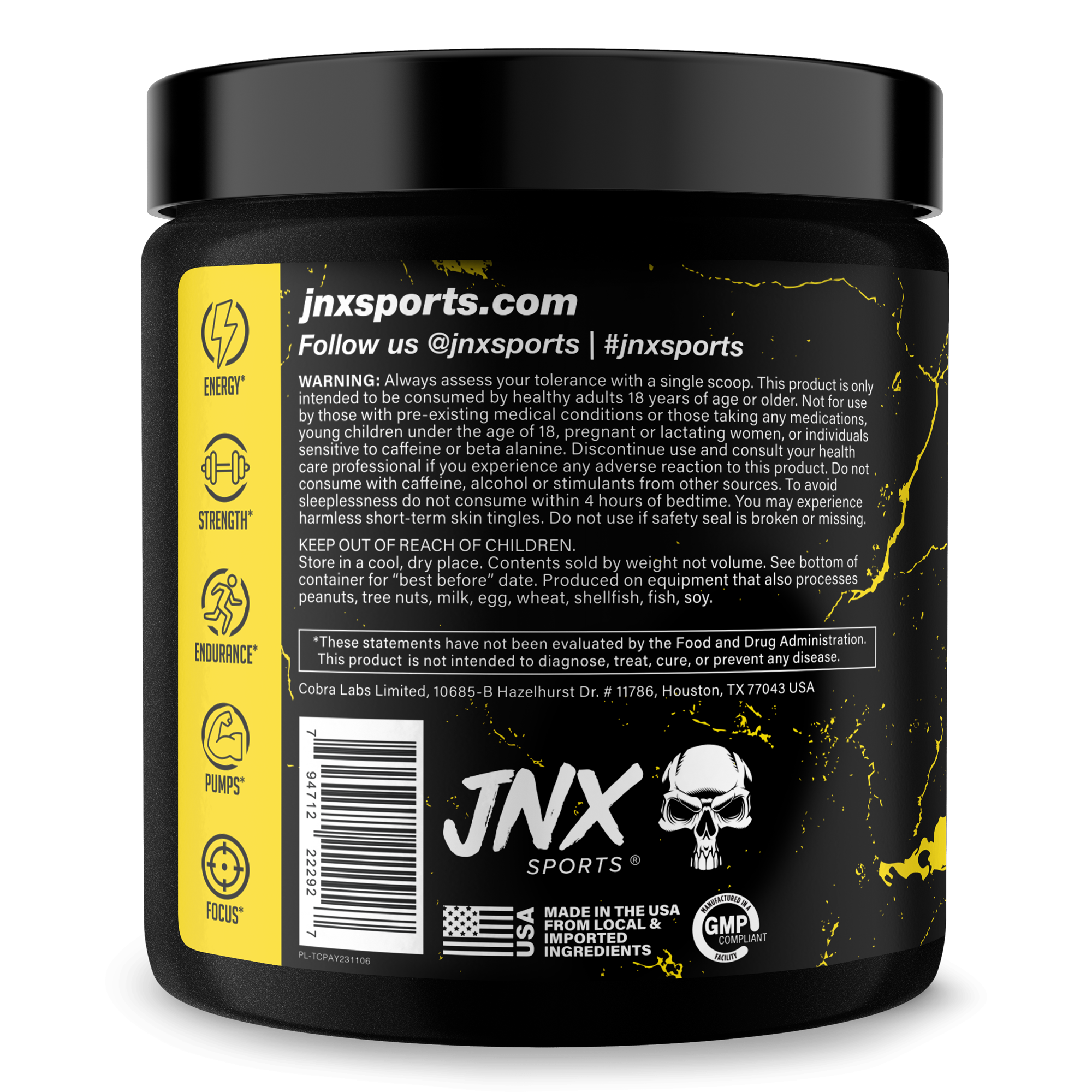The Curse! Pre-Workout by JNX Sports
