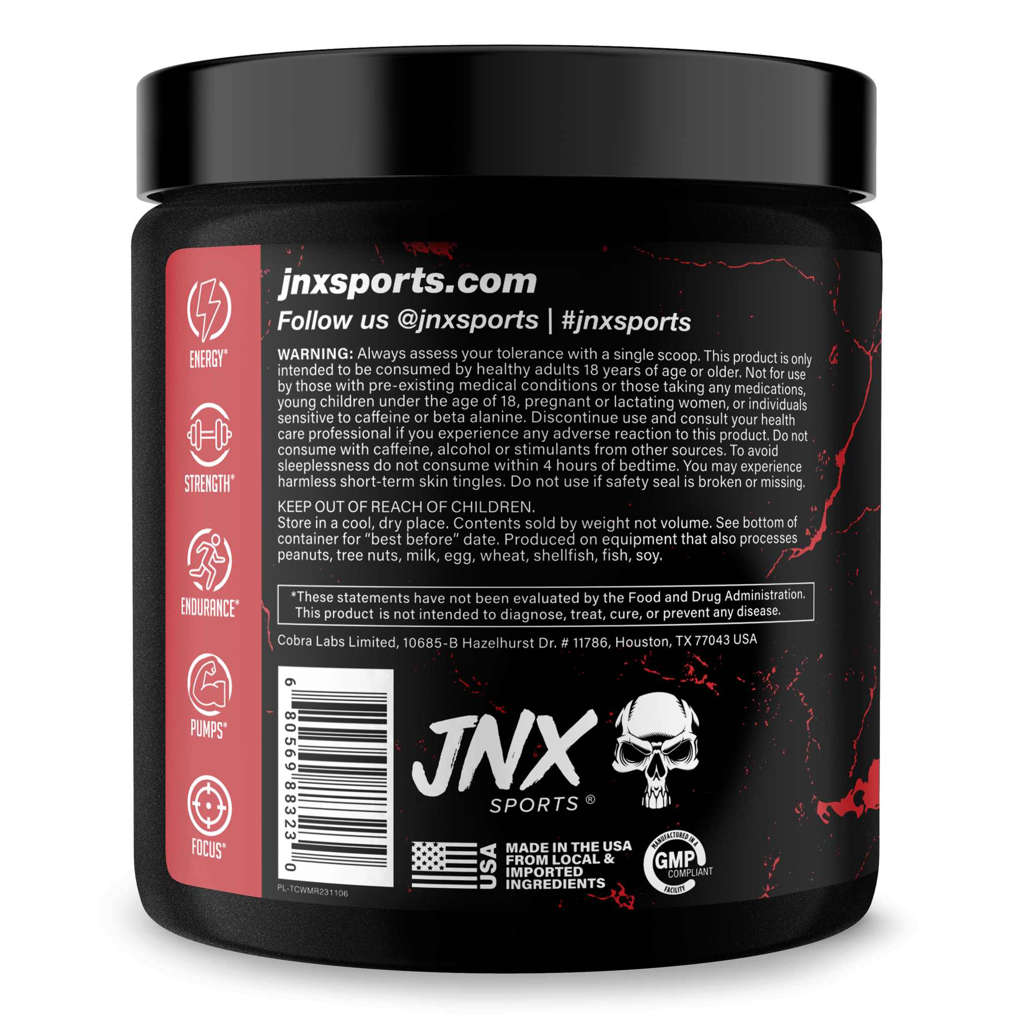 The Curse! Pre-Workout by JNX Sports