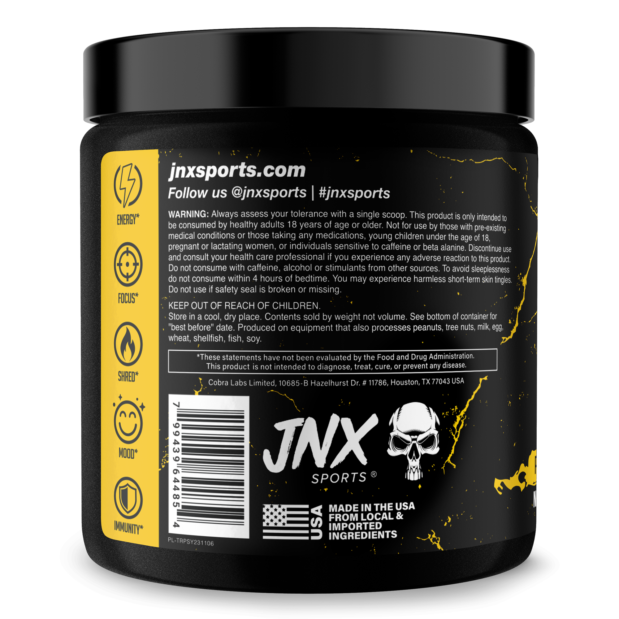 The Ripper! Fat Burner by JNX Sports
