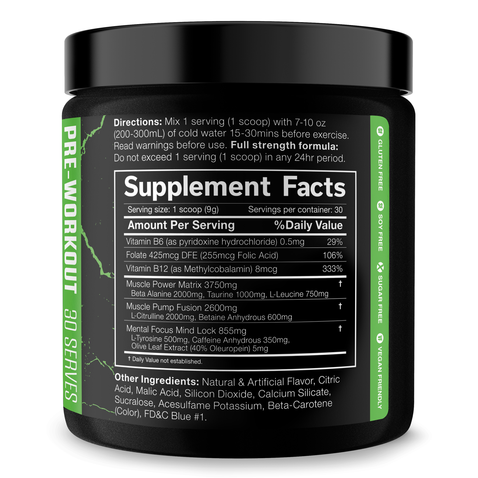 The Shadow! Pre-Workout