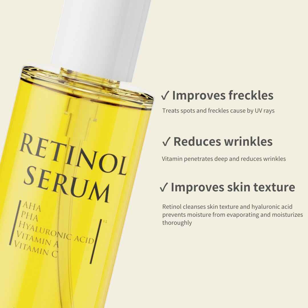 Retinol Serum/Skin Moisturizer/Facial Moisturizers/ Official/Korean Cosmetics/Korean Skin Care/Retinol by Korean Skin Care