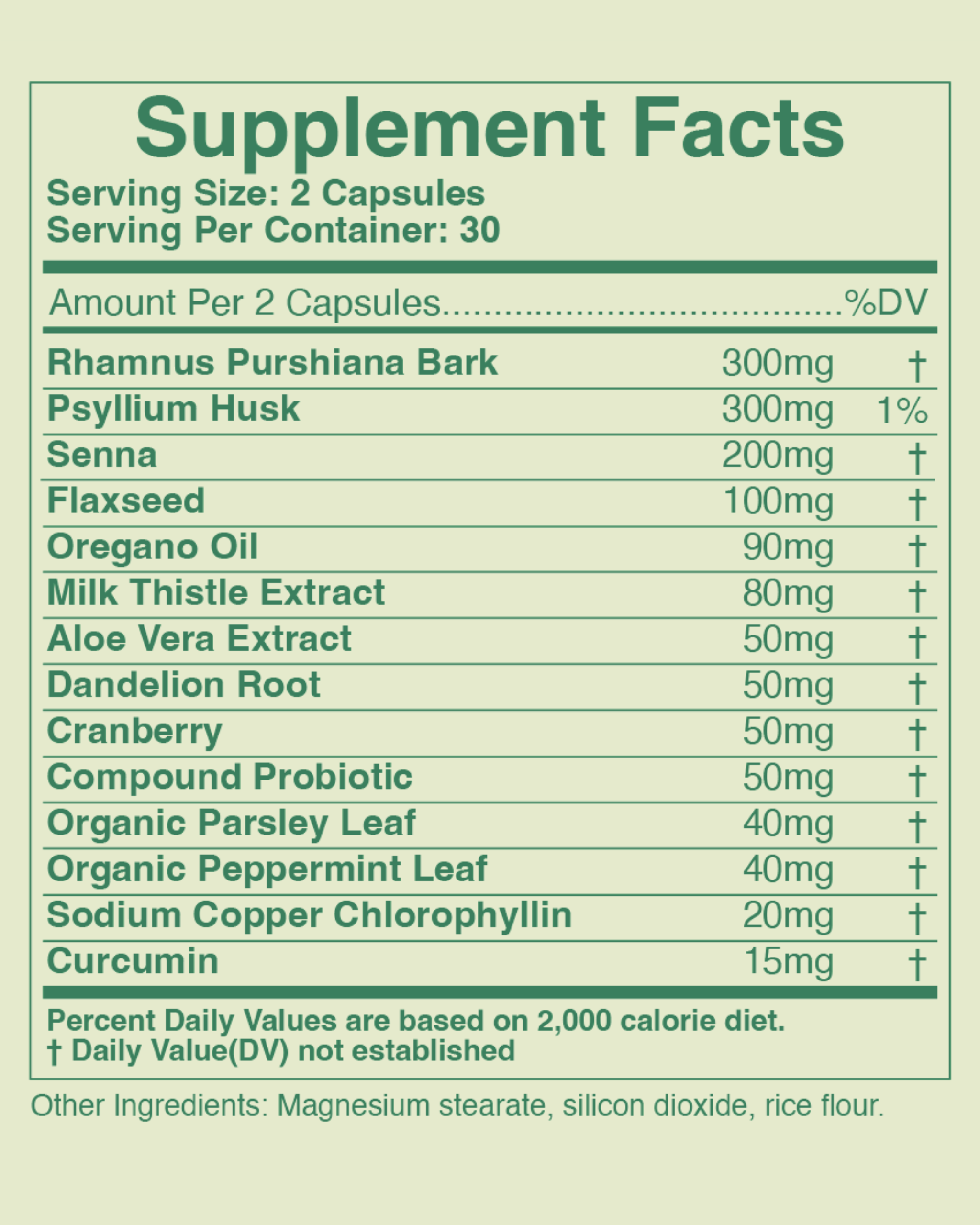 Colon Detox Supplements by EZZDAY