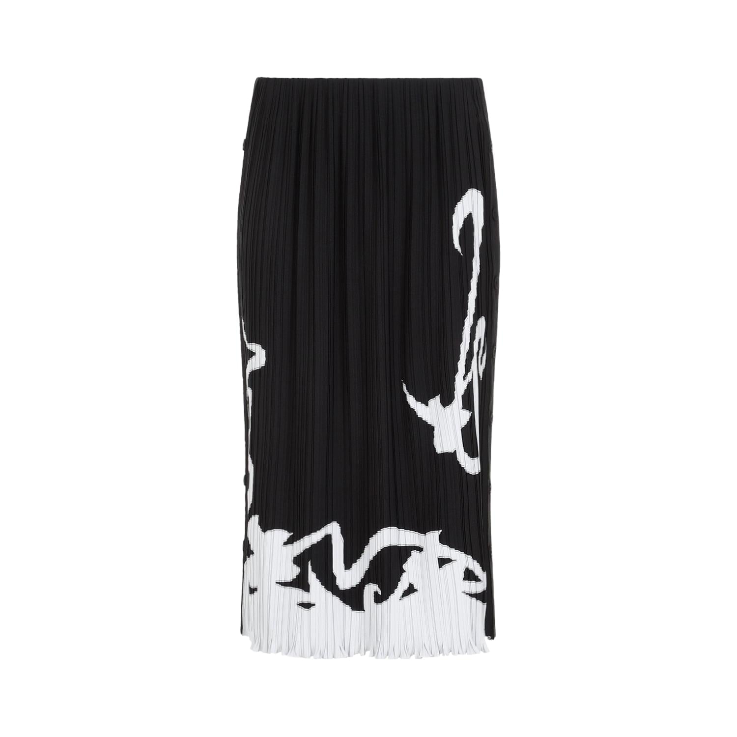 Lanvin Pleated Long Skirt Women DestGlow