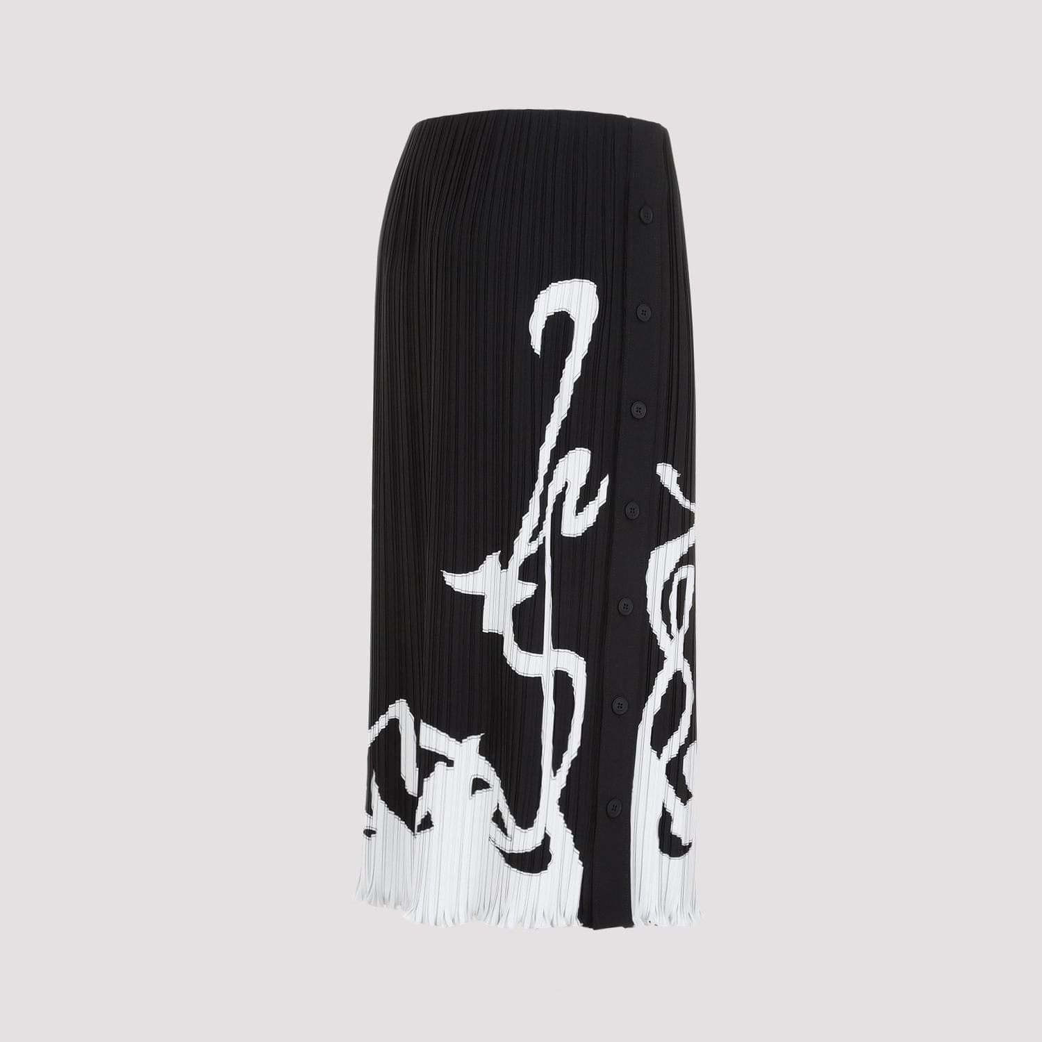 Lanvin Pleated Long Skirt Women DestGlow