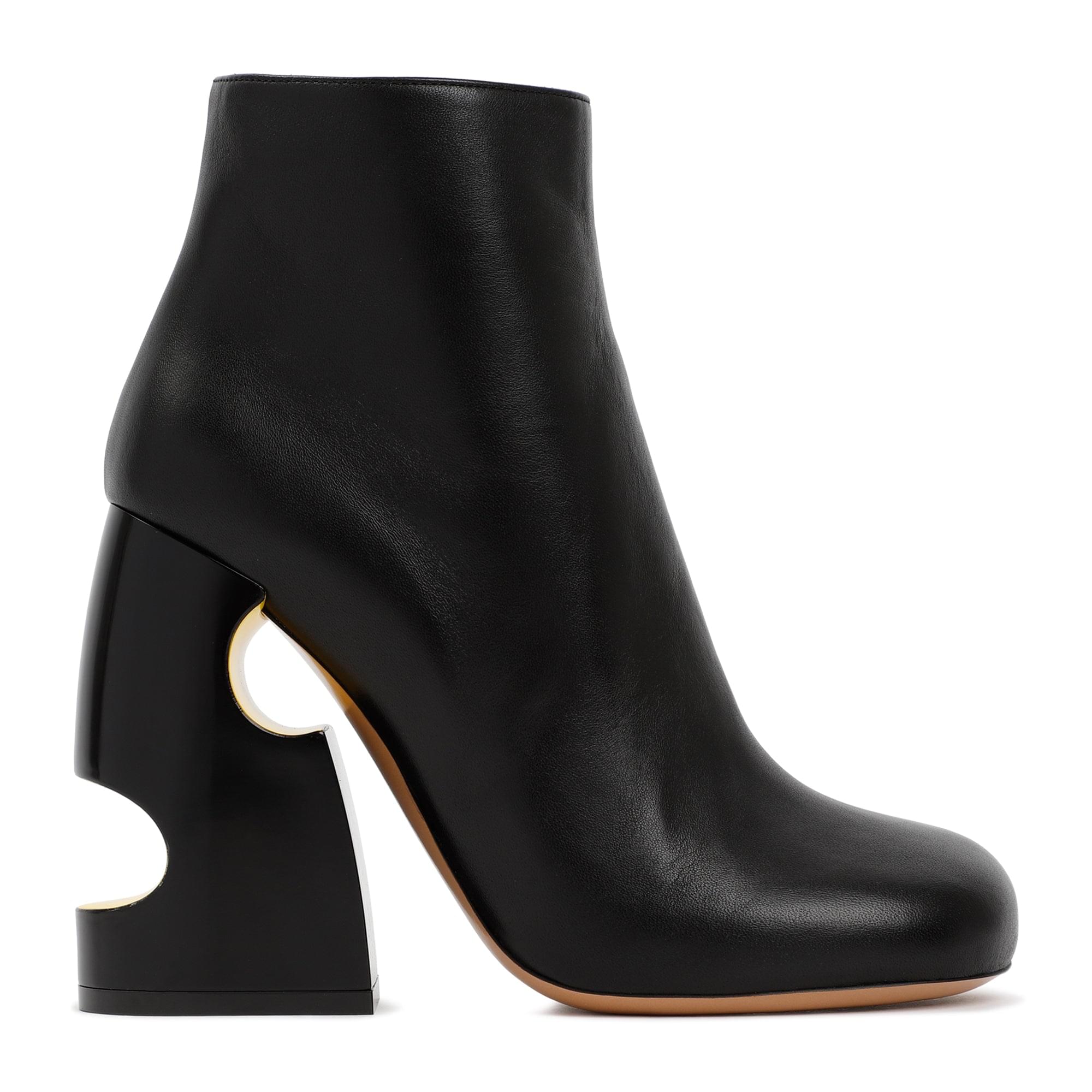 Off White Pop Bulky Nappa Ankle Boot Women DestGlow