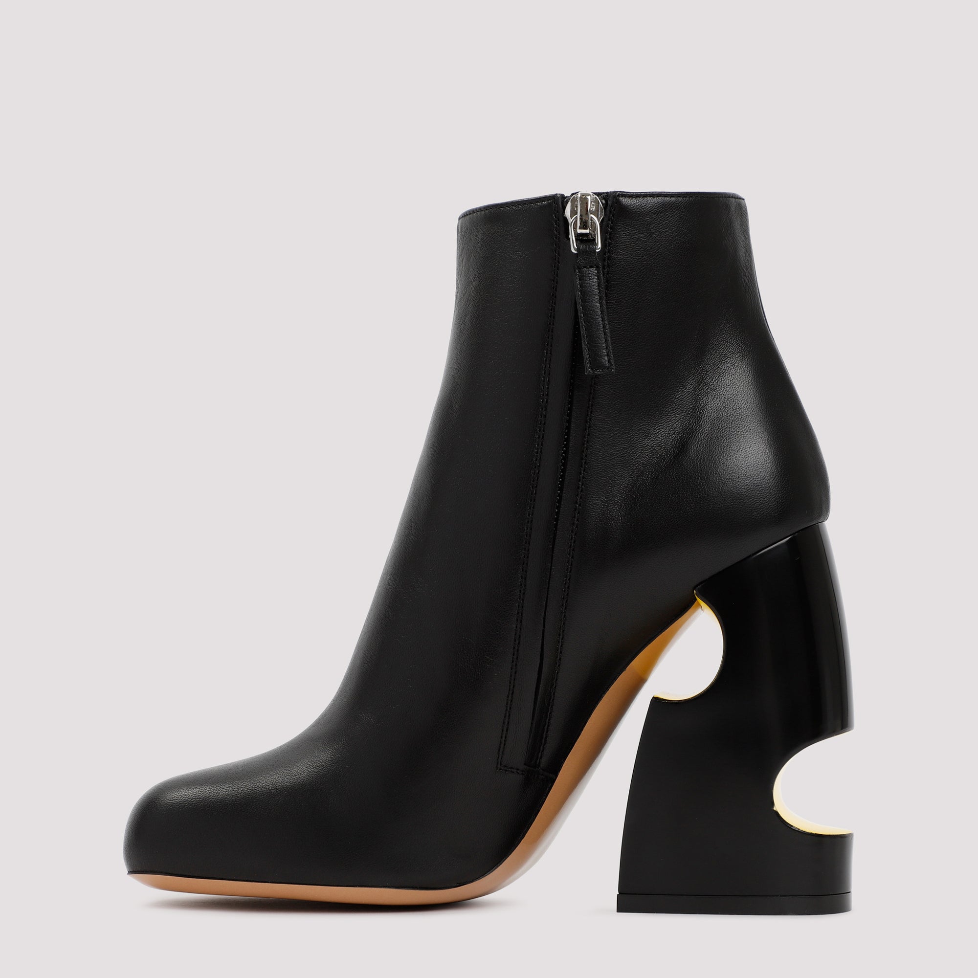 Off White Pop Bulky Nappa Ankle Boot Women DestGlow