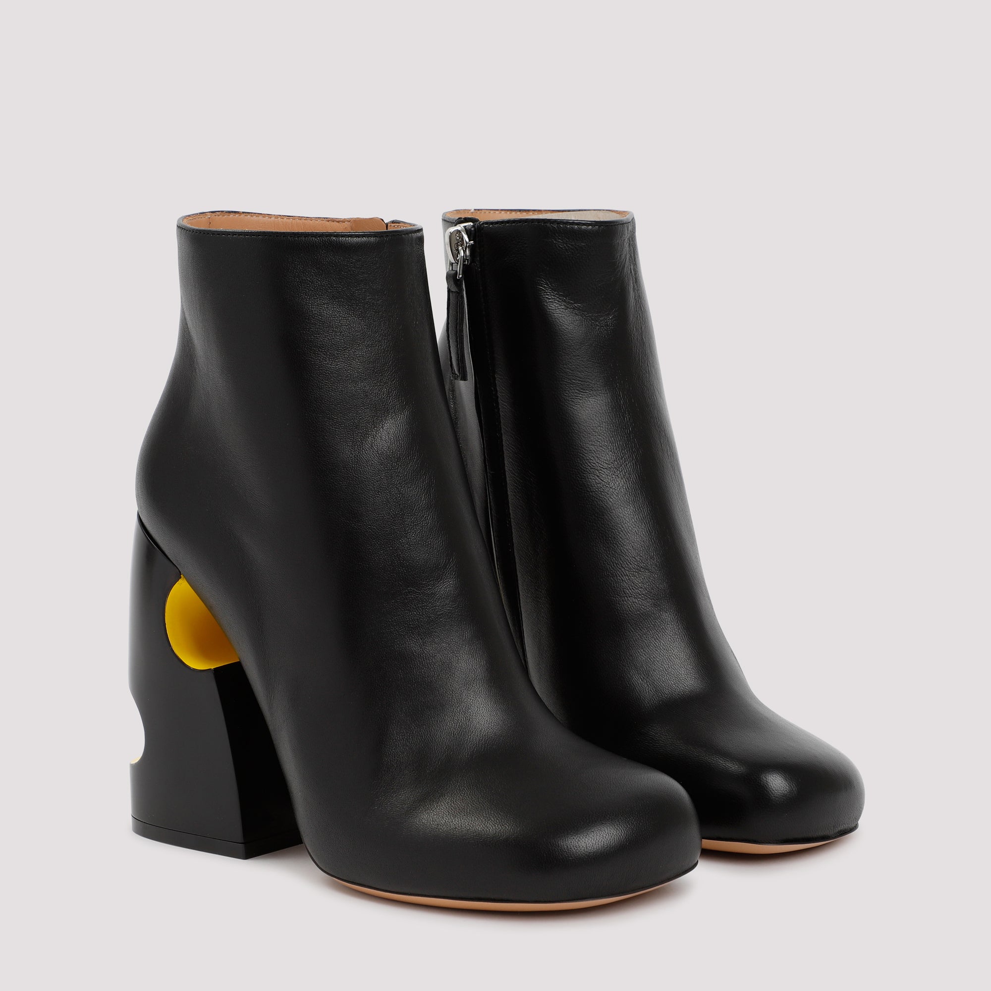 Off White Pop Bulky Nappa Ankle Boot Women DestGlow
