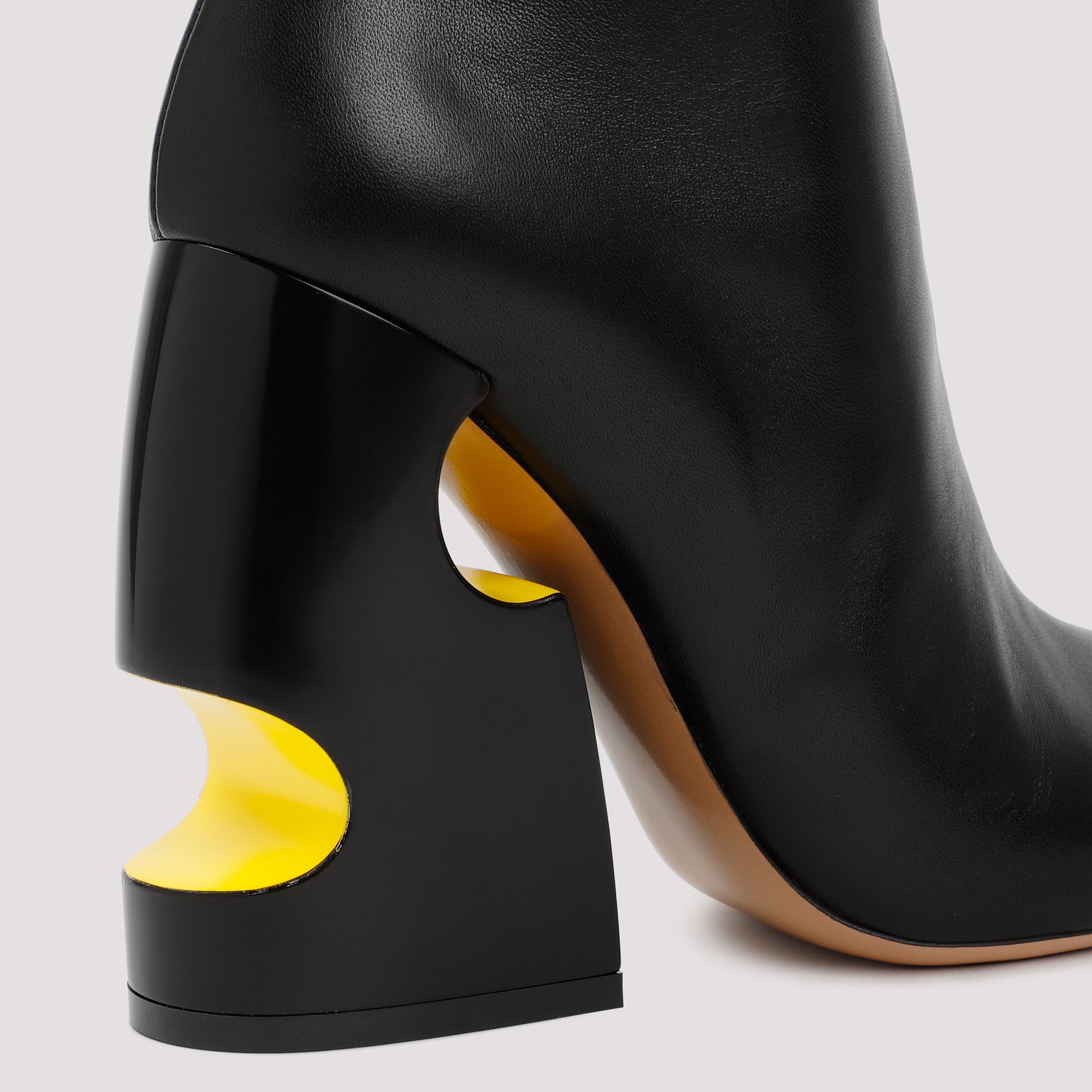 Off White Pop Bulky Nappa Ankle Boot Women DestGlow