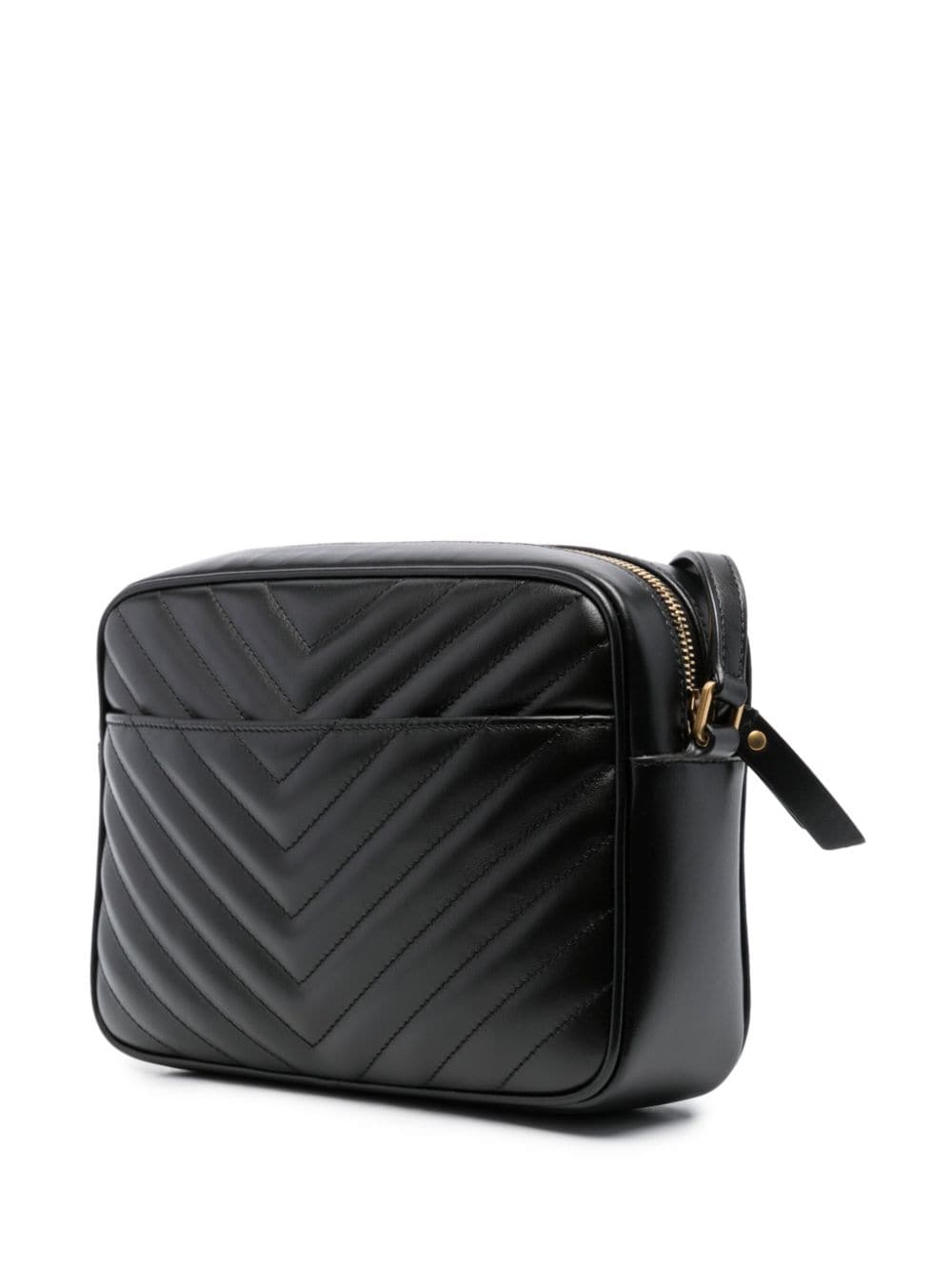 Saint Laurent Women Quilted Leather Lou Camera Bag by Luosophy
